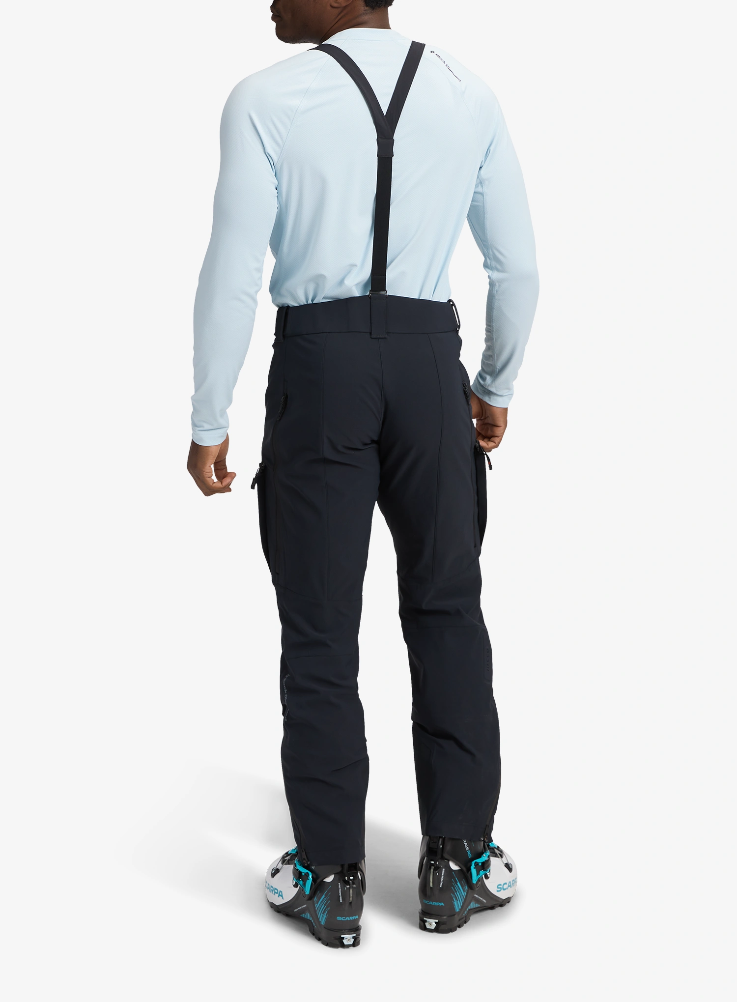 Black Diamond Dawn Patrol Pants Softshell nadrág - black