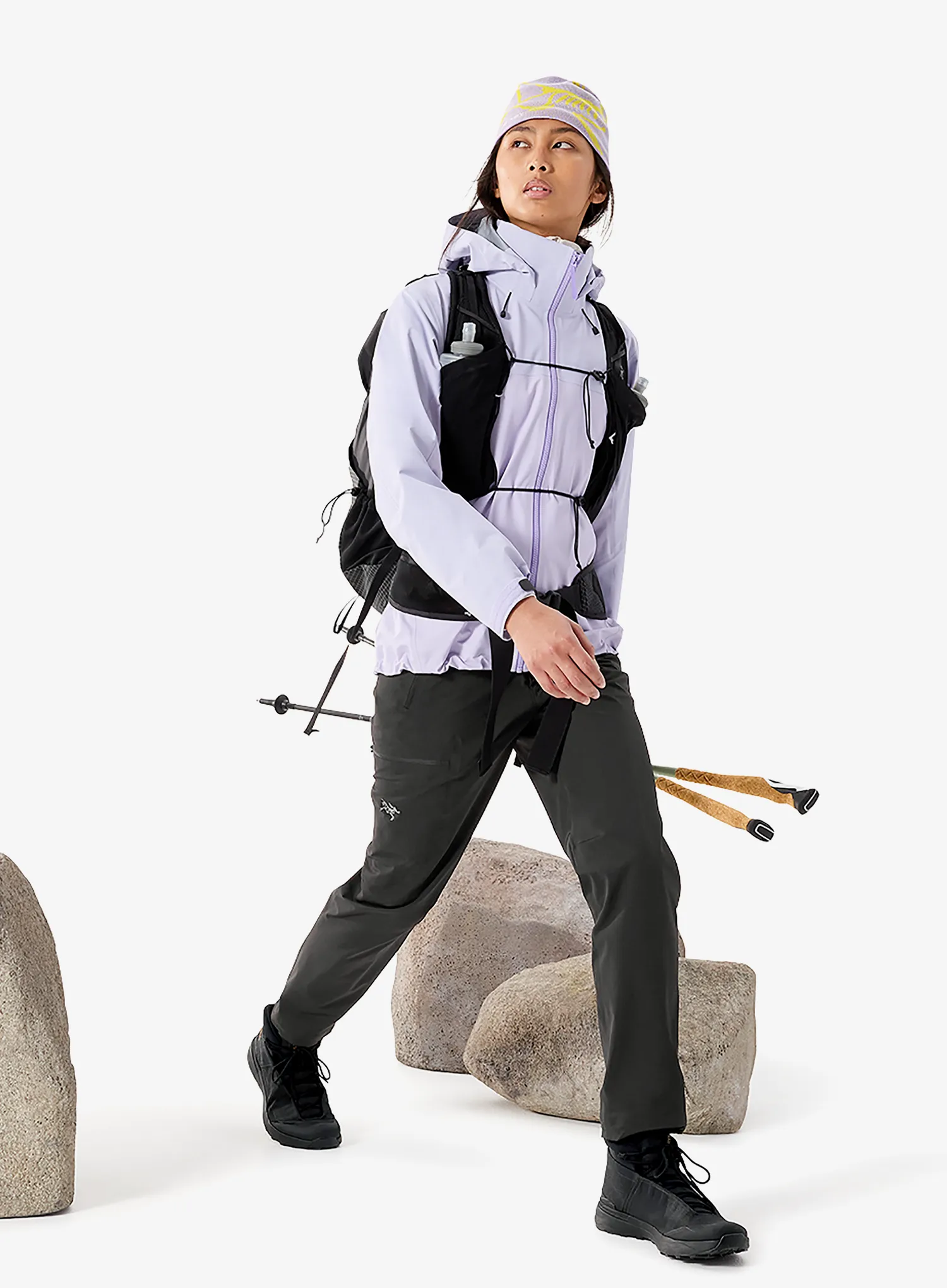 Arcteryx Gamma Pant Női softshell nadrág - black/black