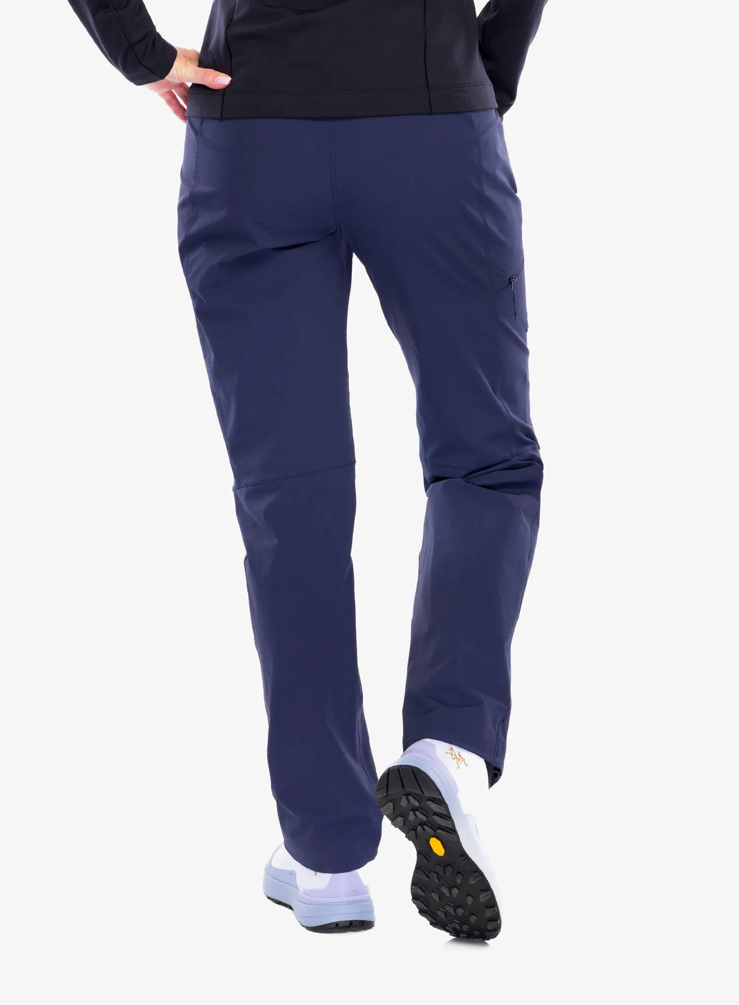 Arcteryx Gamma Pant Női softshell nadrág - black sapphire/sapphire
