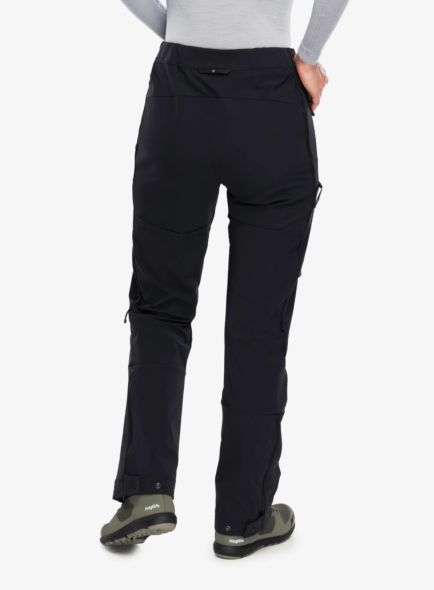 Haglofs ROC Sight Softshell II Pant Női softshell nadrág - true black