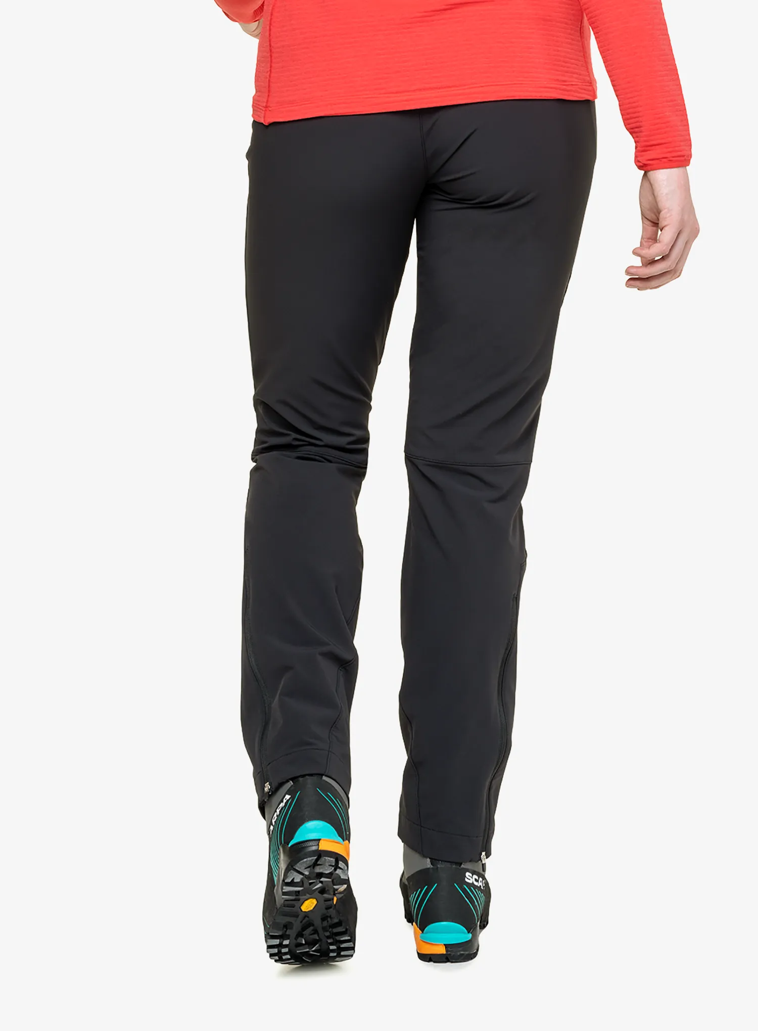 Mountain Equipment Chamois Pant Női softshell nadrág - black/black