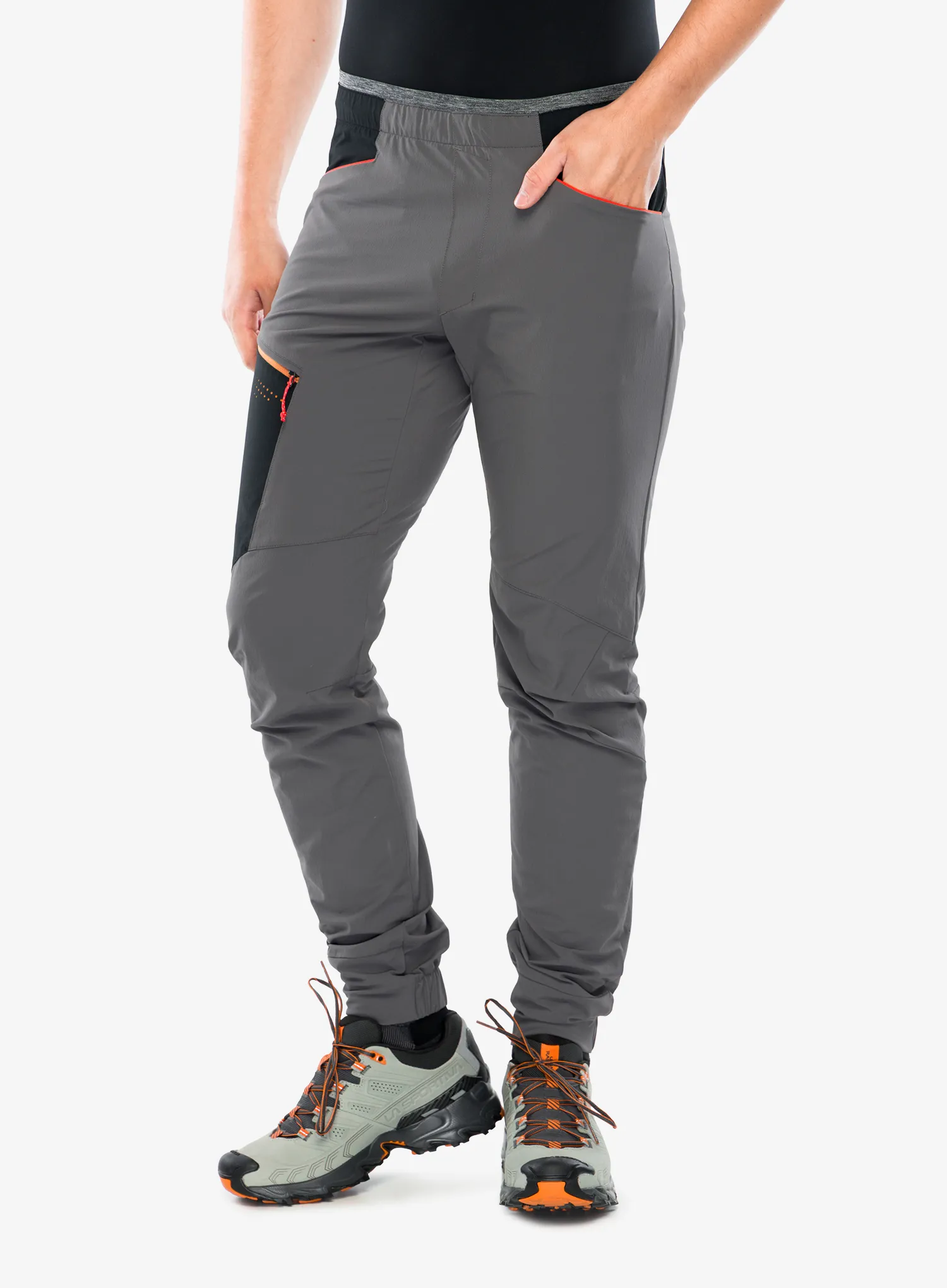 Hannah Taget Softshell nadrág - pavement/anthracite