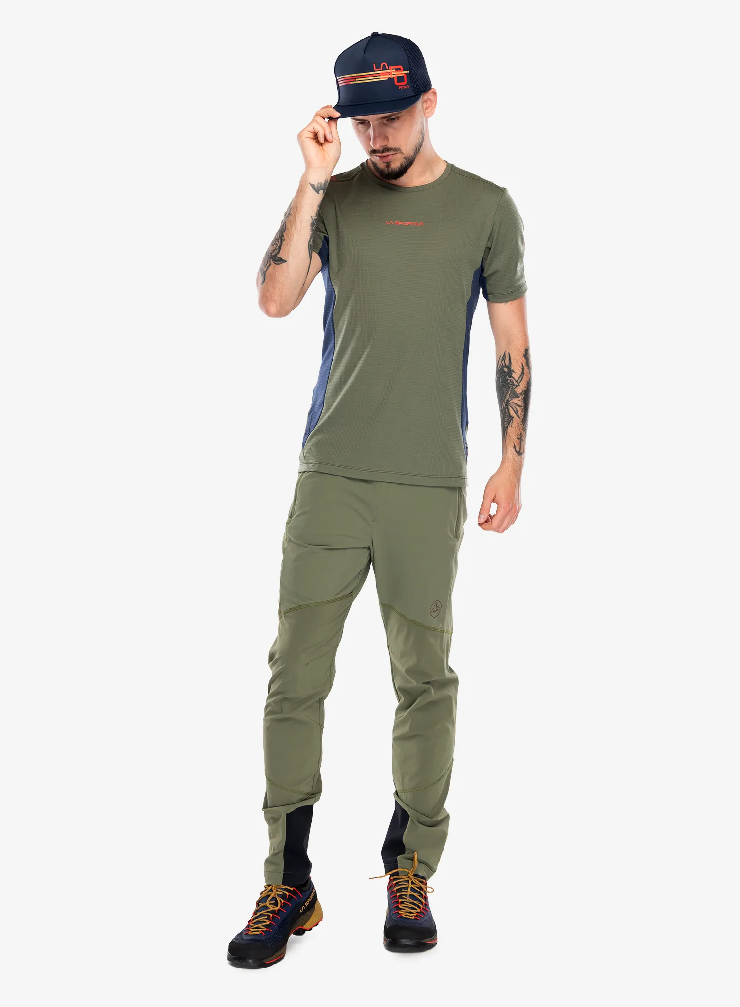 La Sportiva Aequilibrium Speed Pants Softshell nadrág - cypress/redwood