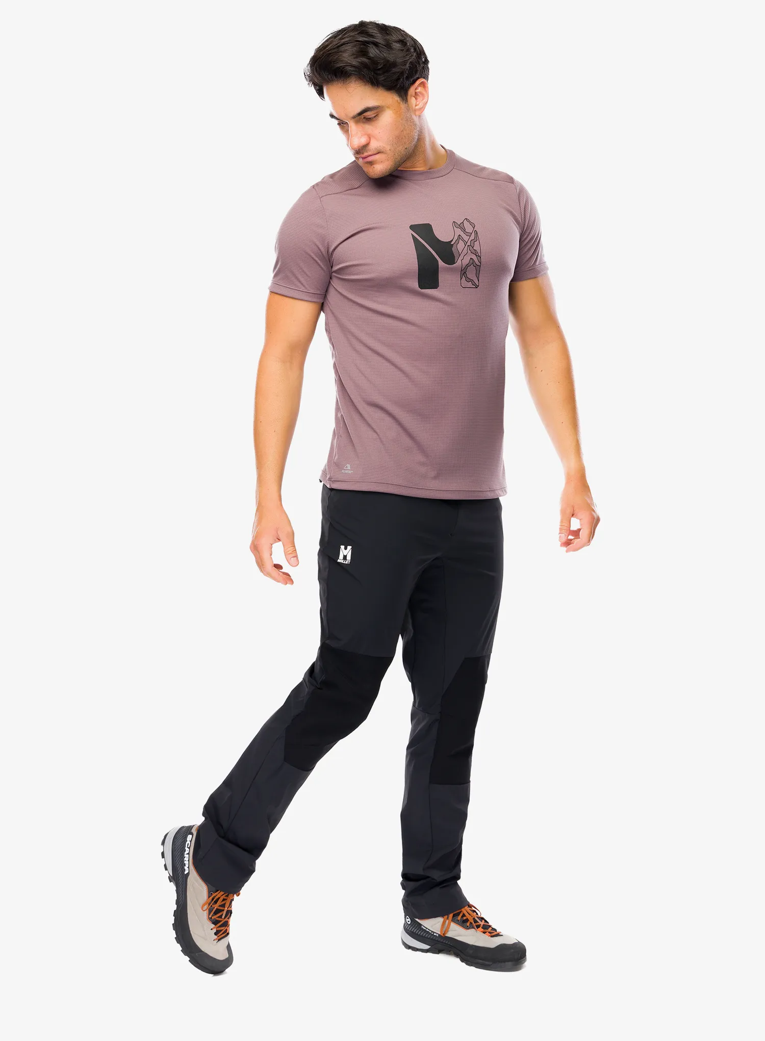 Millet Kamet Xcs Light Pant Softshell nadrág - black/noir