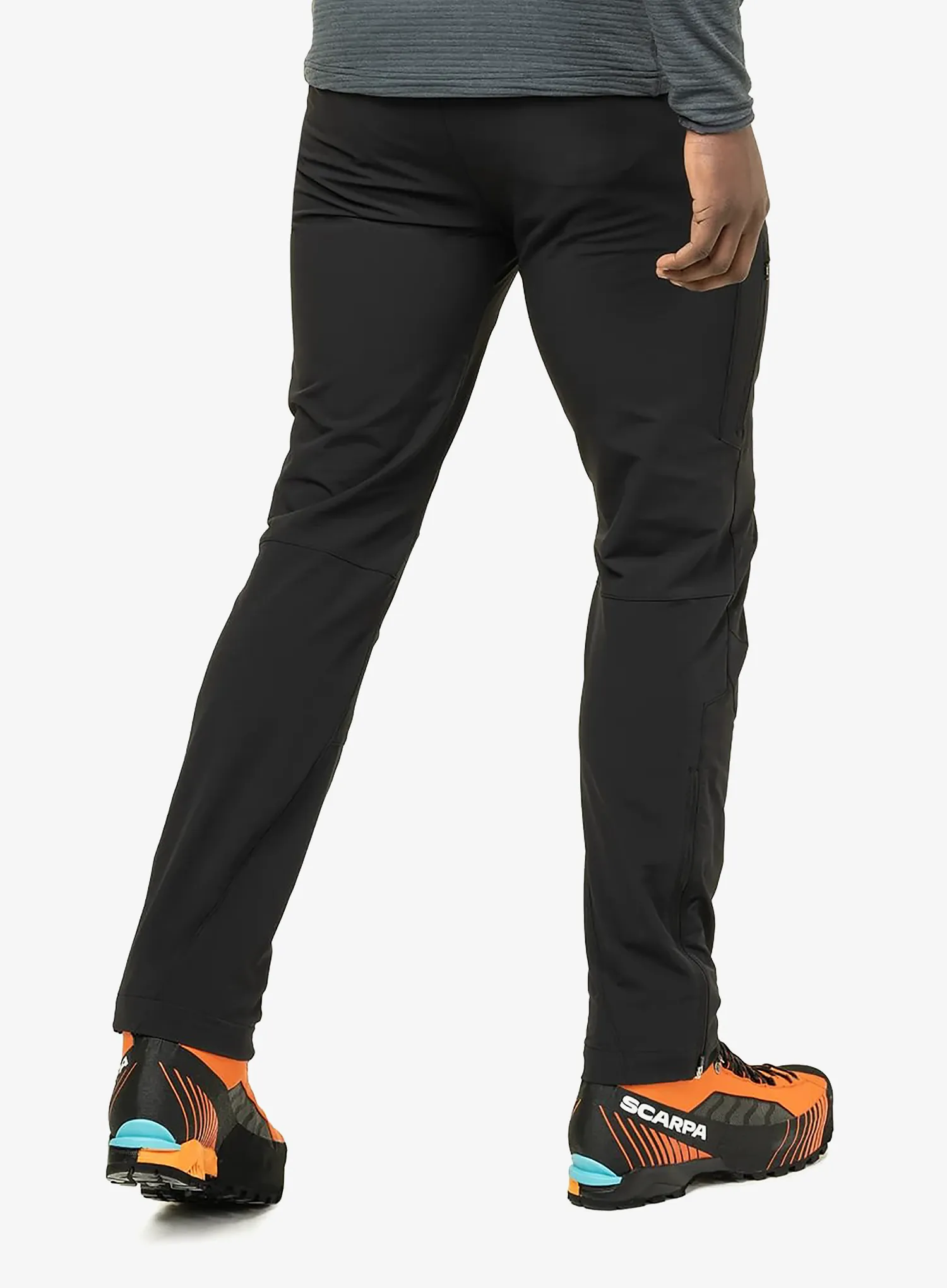 Mountain Equipment Ibex Mountain Pant Softshell nadrág -  black/black