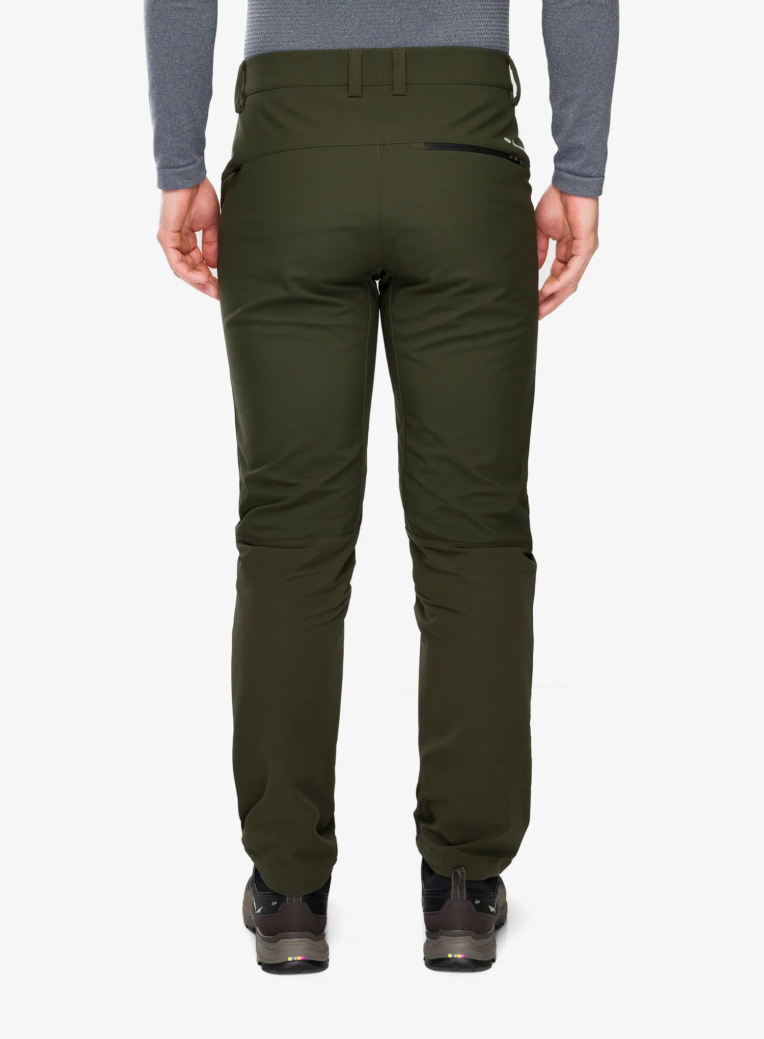 Salewa Puez Dolomia 2 Pants Softshell nadrág - dark olive