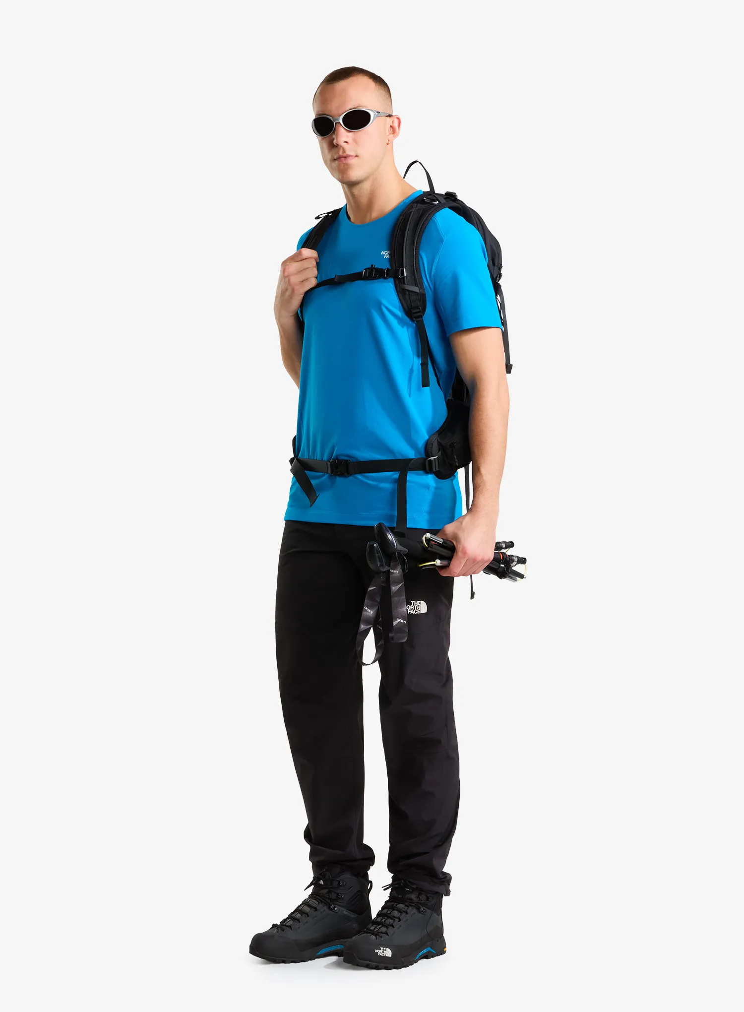 The North Face Alpine Ridge Regular Tapered Pant Softshell nadrág - tnf black/npf