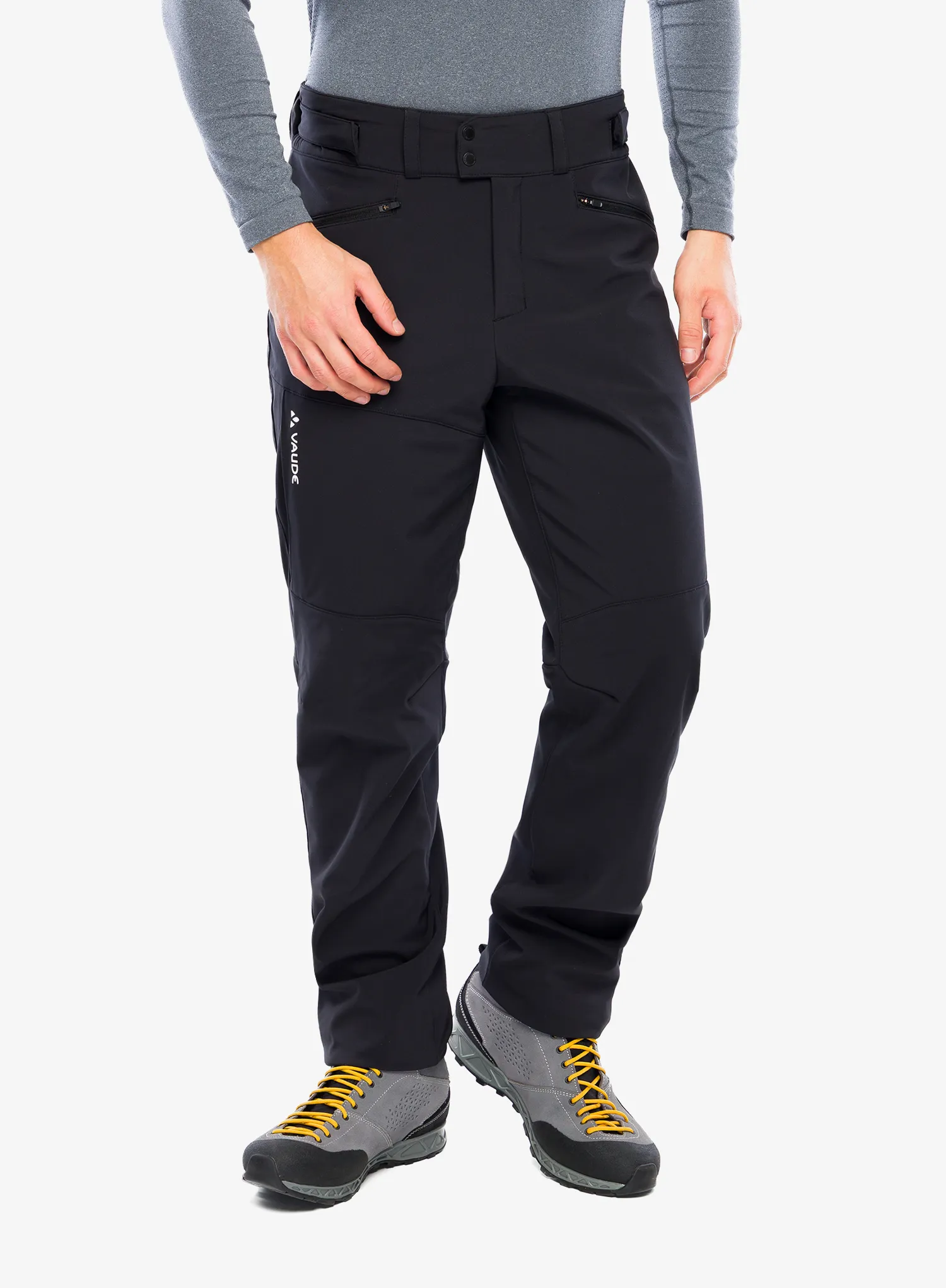 Vaude Elope Softshell Pants Softshell nadrág - black