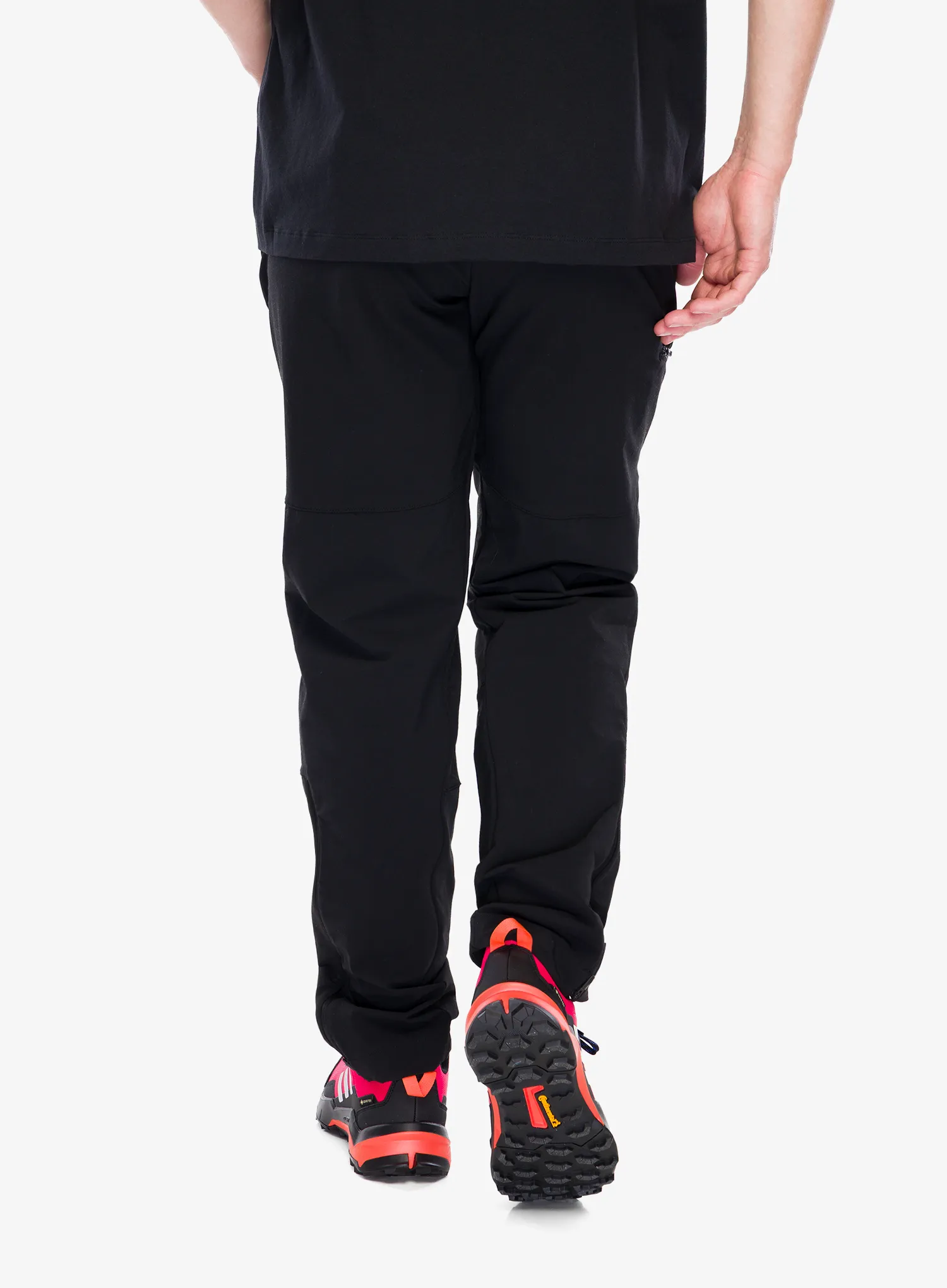 adidas TERREX Techrock Mountaineering Softshell Pants Túranadrág - black
