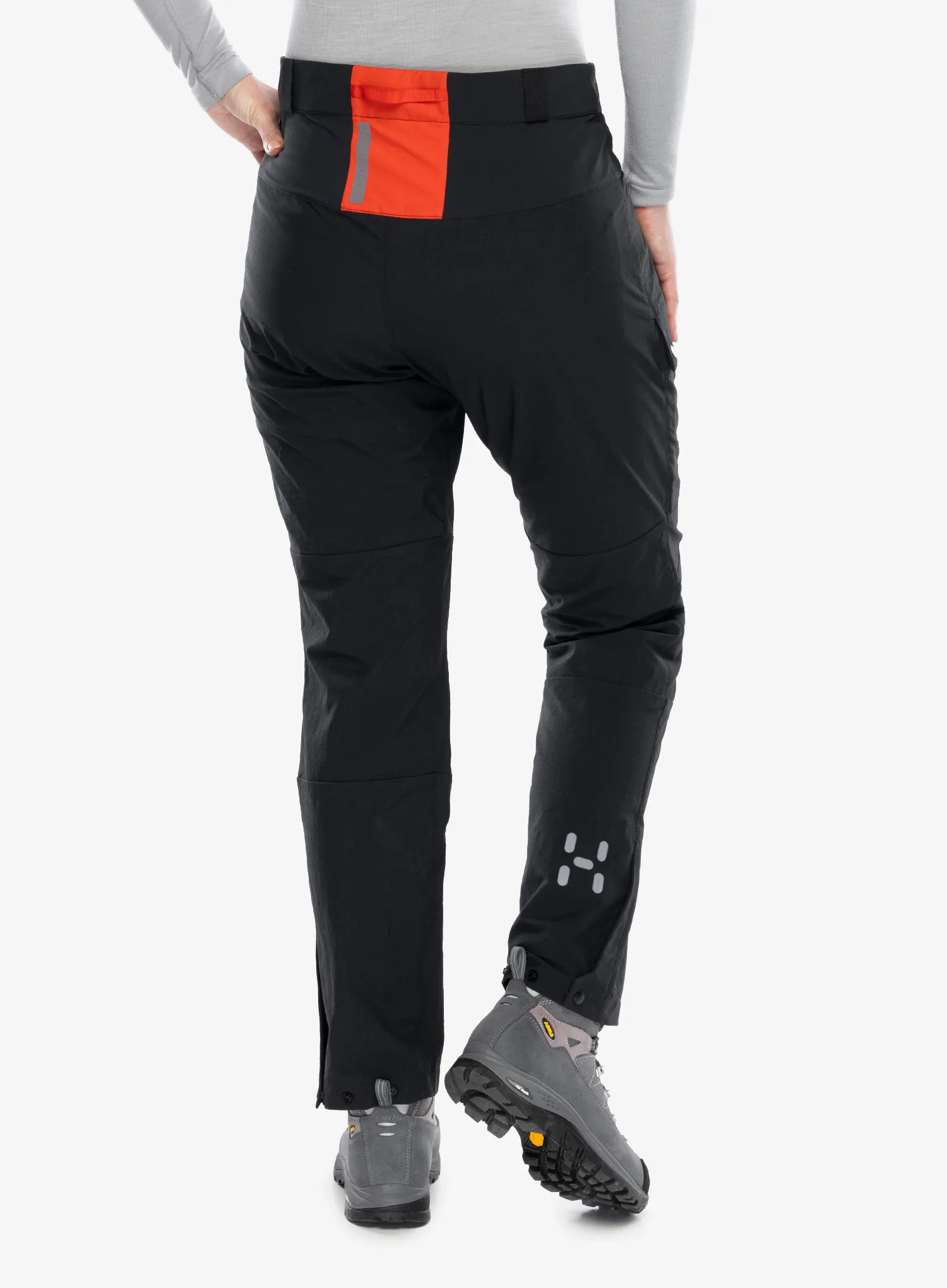 Haglofs L.I.M ZT Pant Női Túranadrág - true black/zenith red