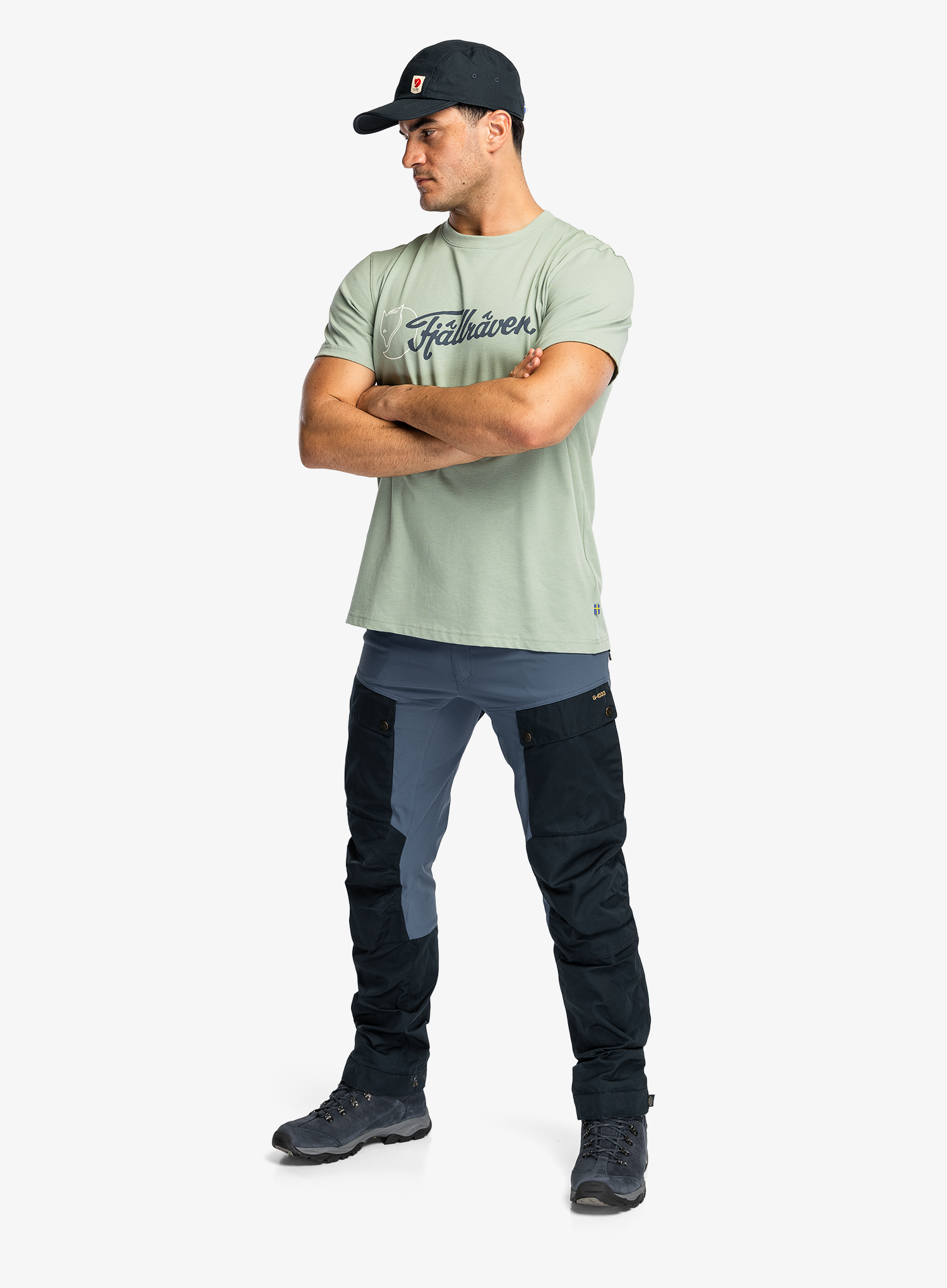 Fjallraven Keb Trousers Regular Túranadrág - dark navy/uncle blue