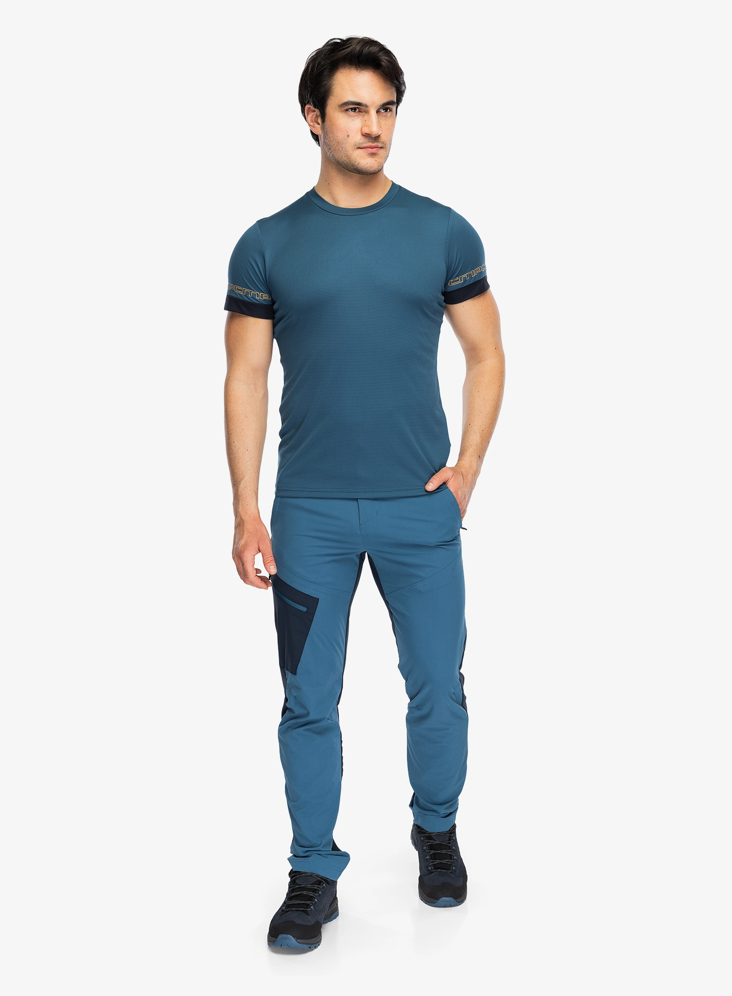 CMP Quirk Long Pant Férfi túranadrág - petroleum