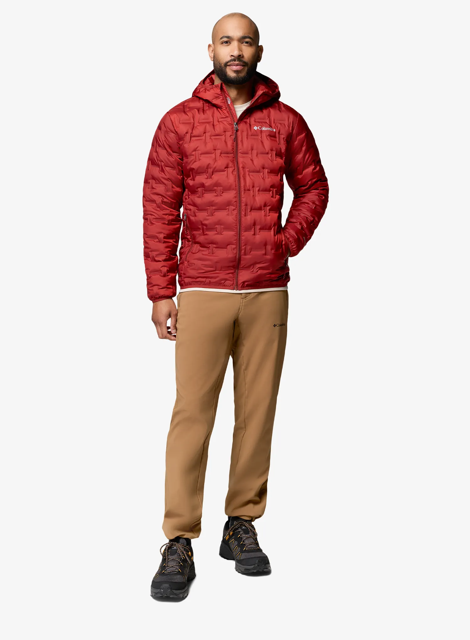 Columbia Essential Hike Brushed Back Pant Férfi túranadrág - delta
