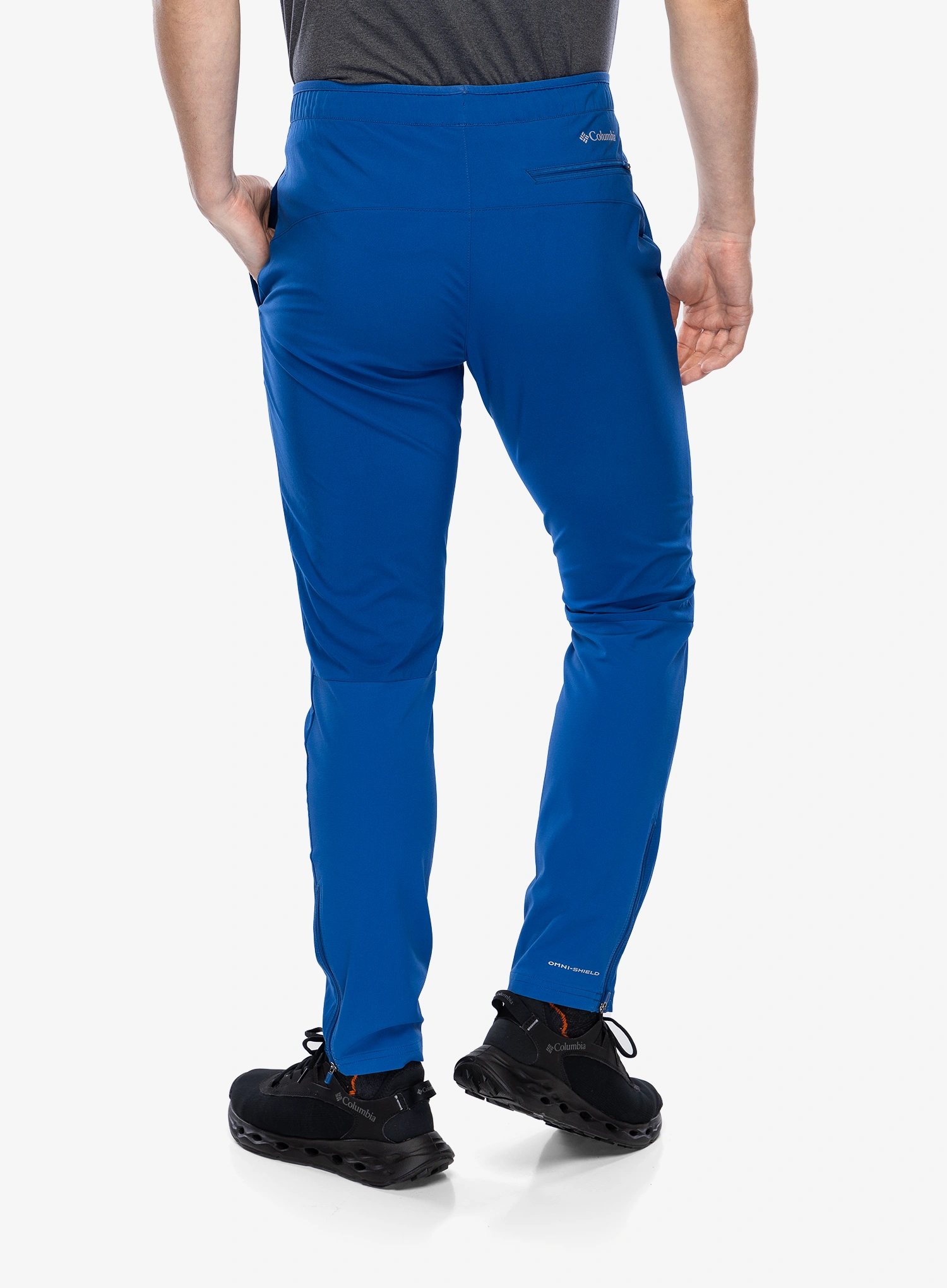 Columbia Three Pitch Pant Férfi túranadrág - mountain blue
