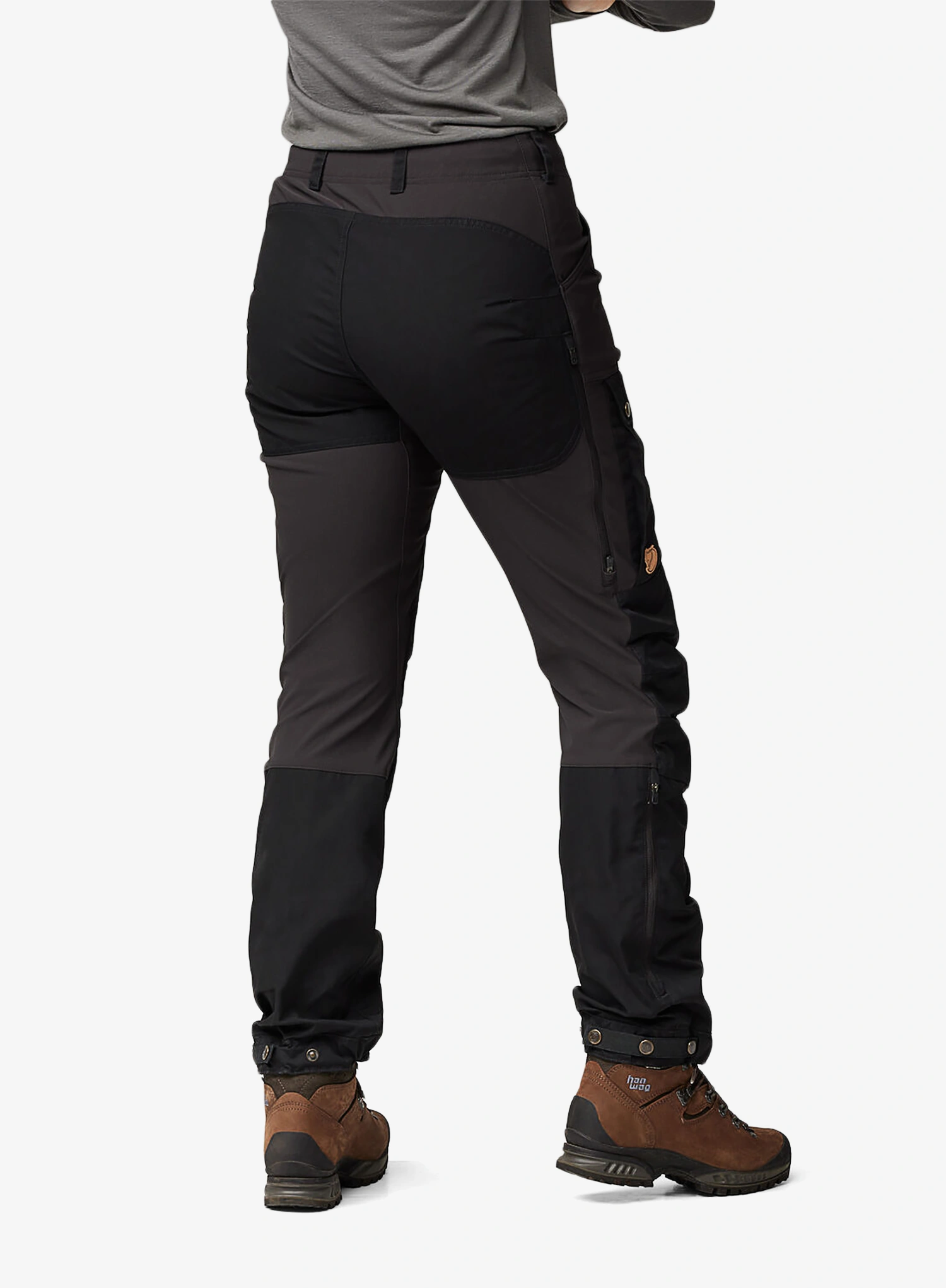 Fjallraven Keb Trousers Túranadrág női - black