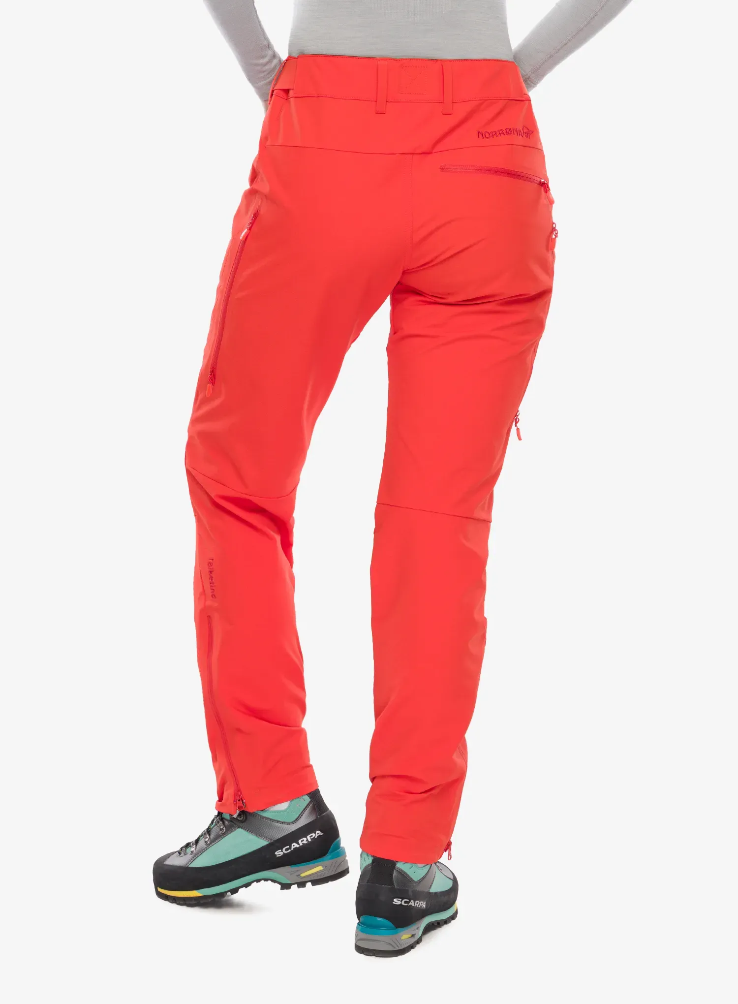 Norrona Falketind Flex1 Pants Túranadrág női - arednalin red