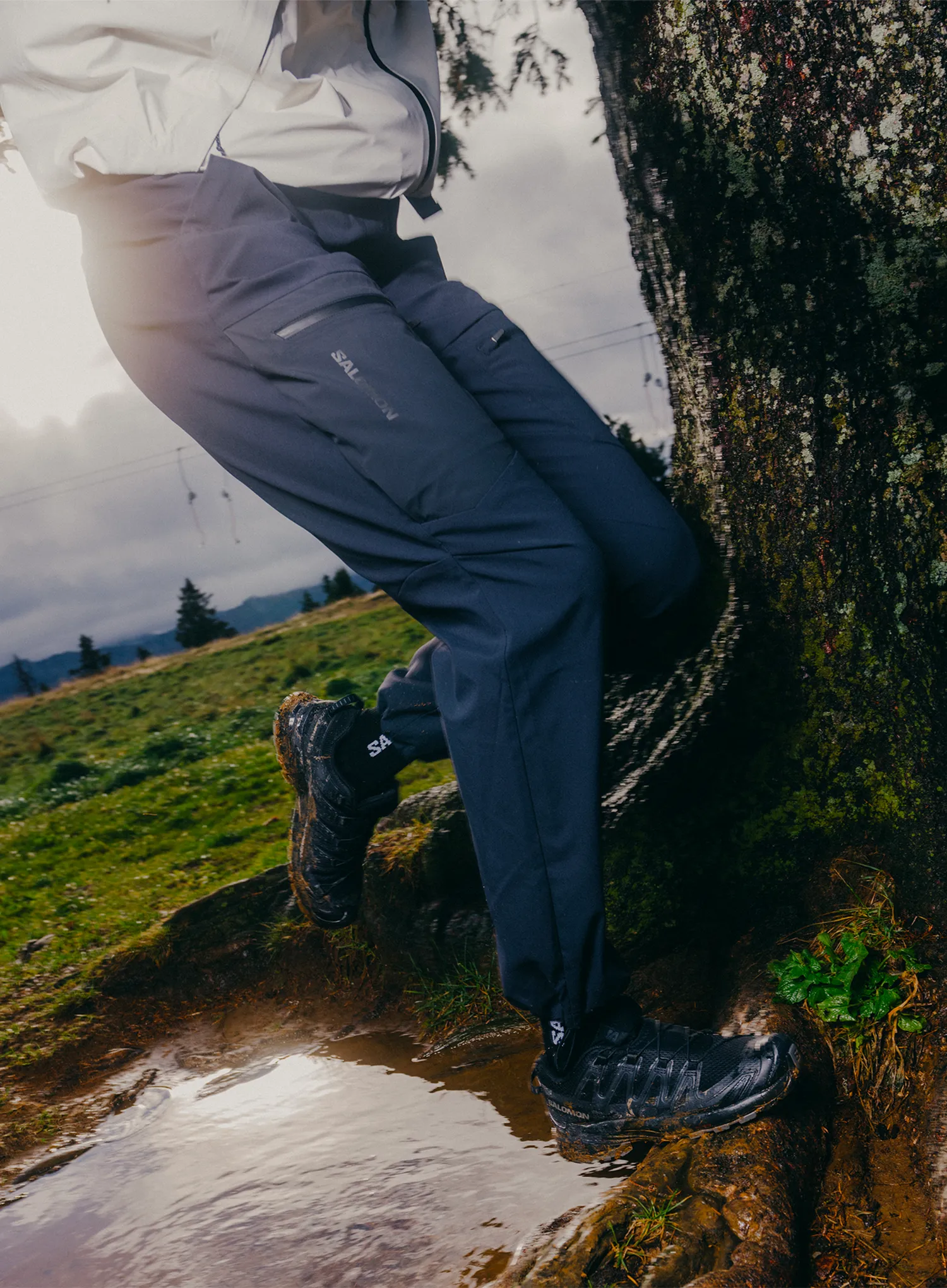 Salomon Outerpath Utility  Túranadrág női - deep black