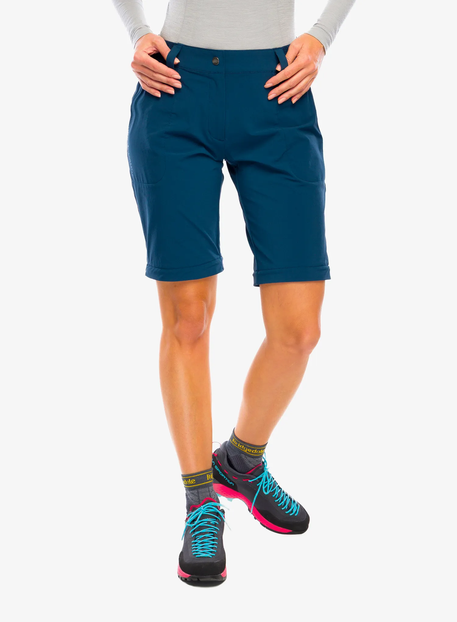 Vaude Farley Stretch ZO Pants II Túranadrág női - dark sea