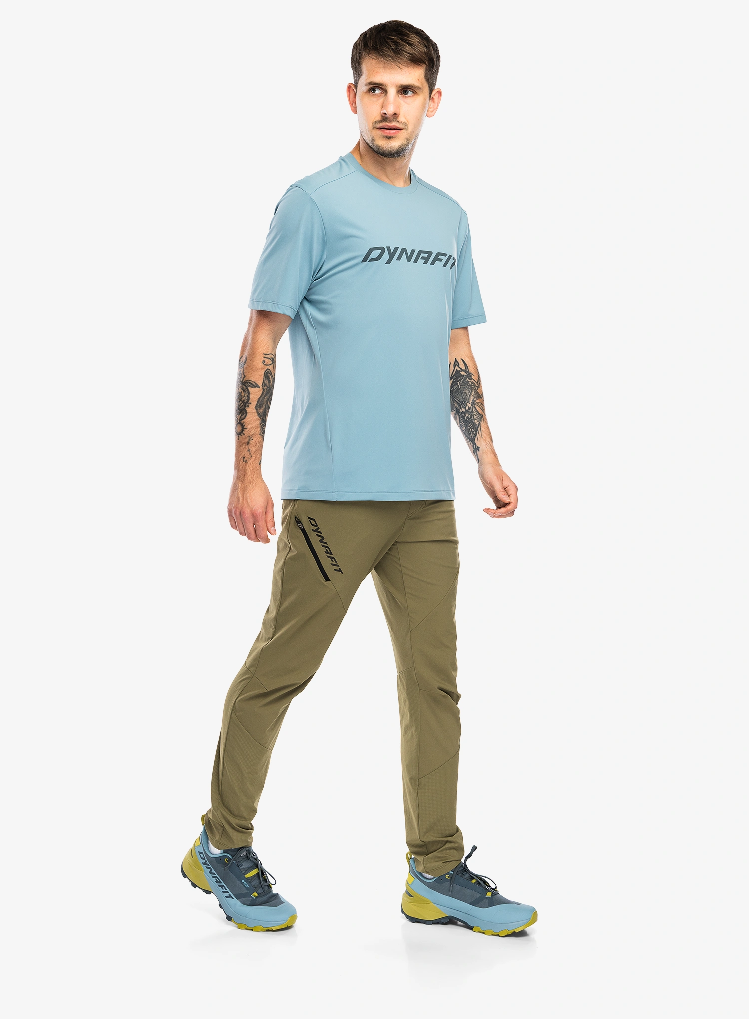 Dynafit Traverse Hybrid DST Pants Férfi túranadrág - military green