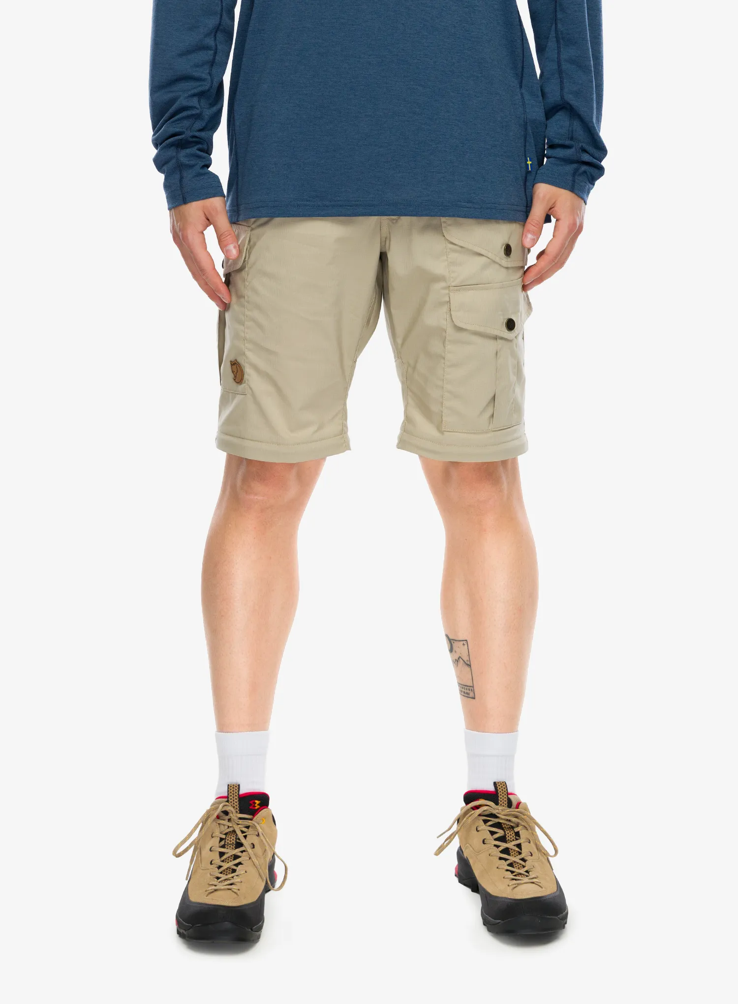 Fjallraven Vidda Pro Lite Zip-off Trs Férfi túranadrág - fossil