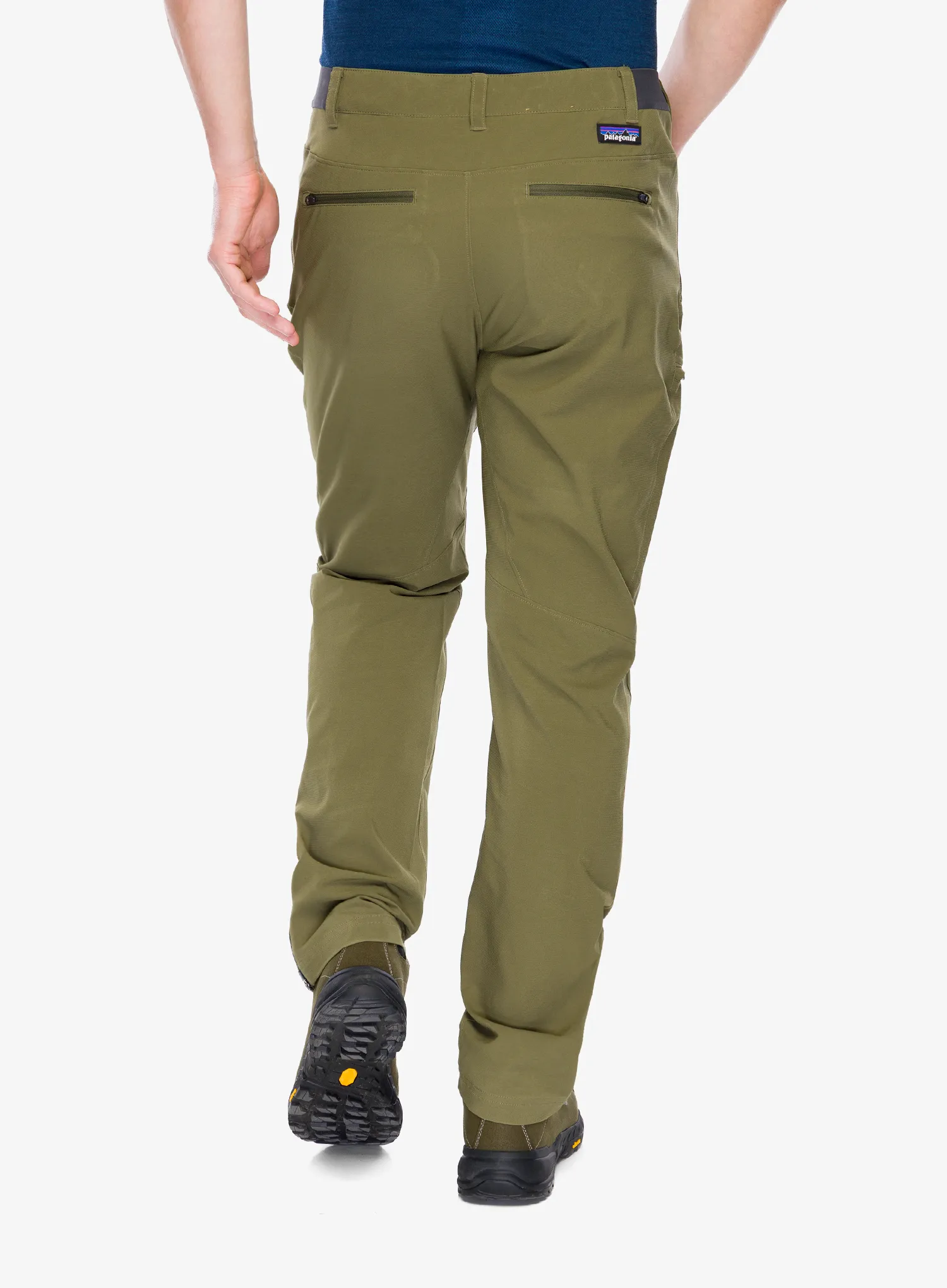 Patagonia Terravia Trail Pants Férfi túranadrág - tent green