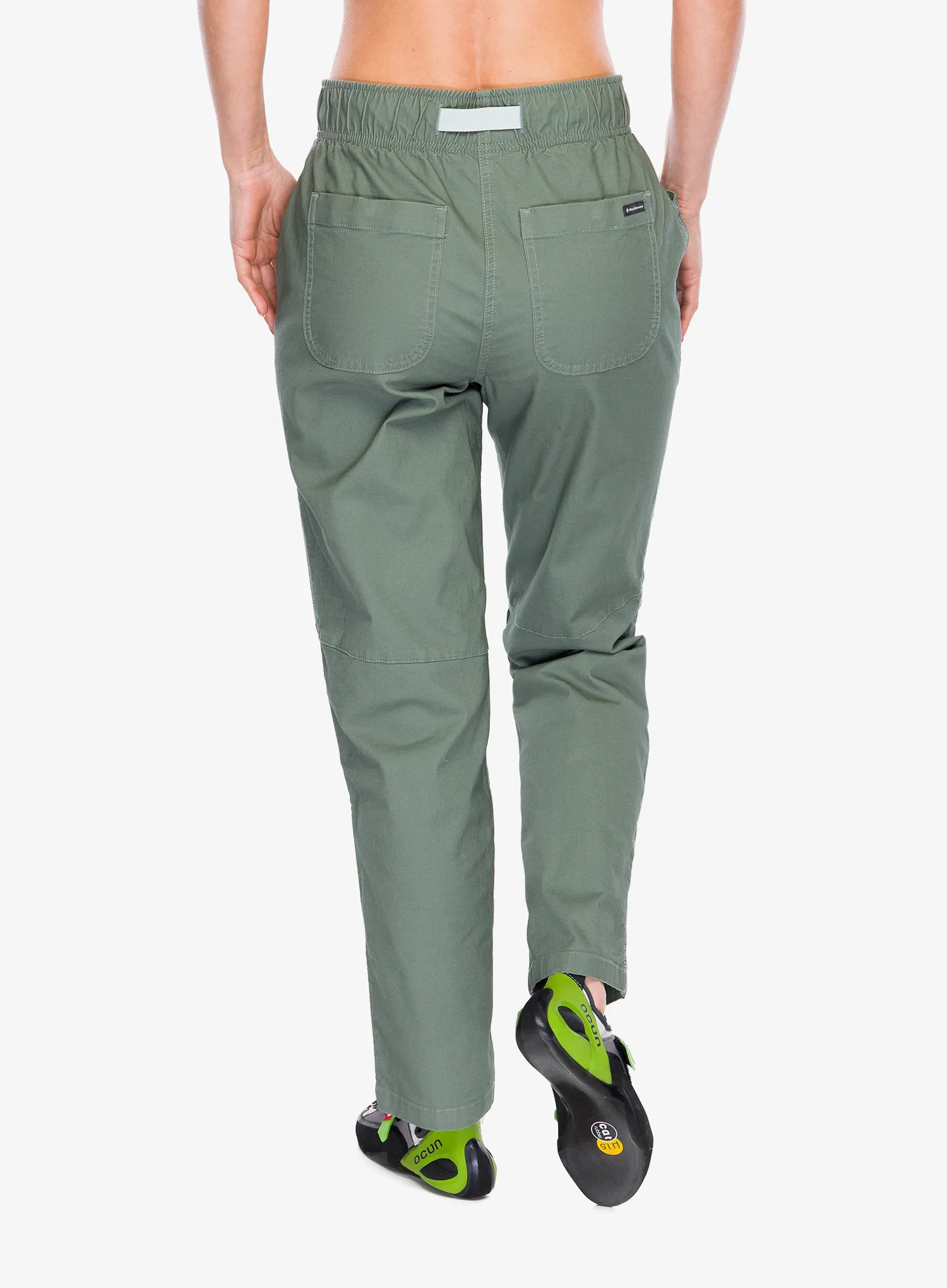 Black Diamond Ethos Pants Női mászónadrág - laurel green