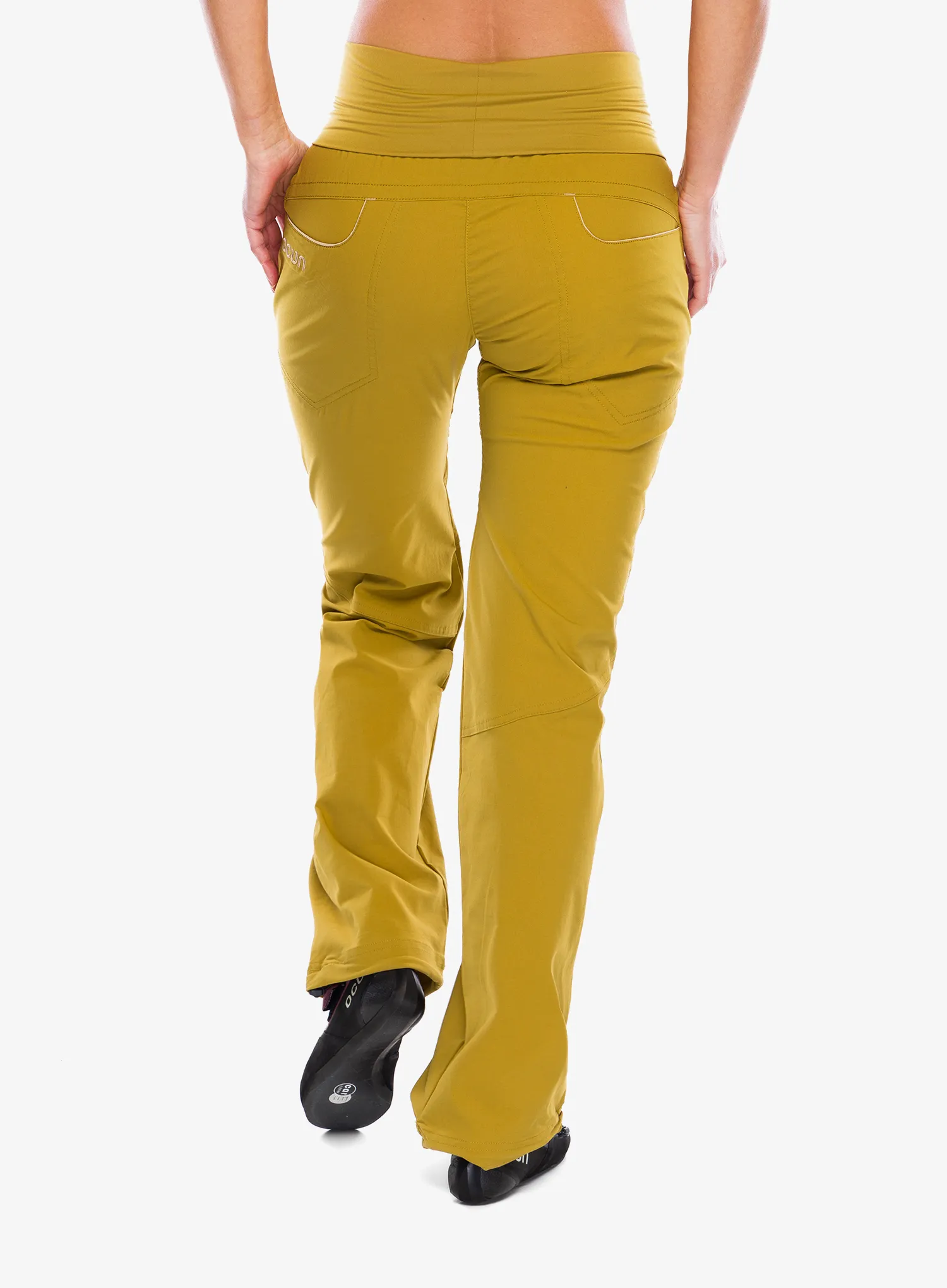 Ocun Noya Pants Női mászónadrág - yellow dried tobacco