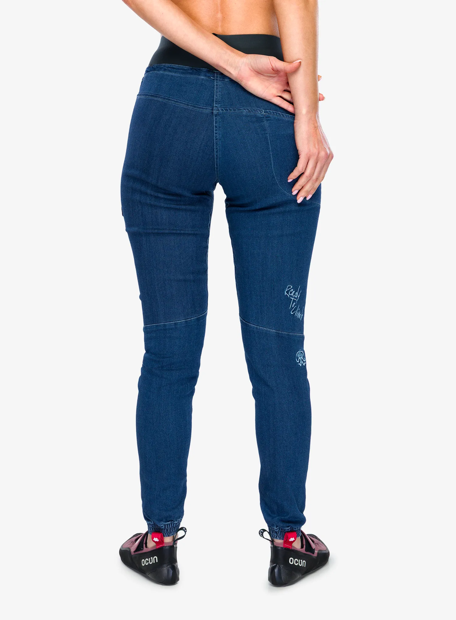 Rafiki Cerro Női mászónadrág - dark blue denim