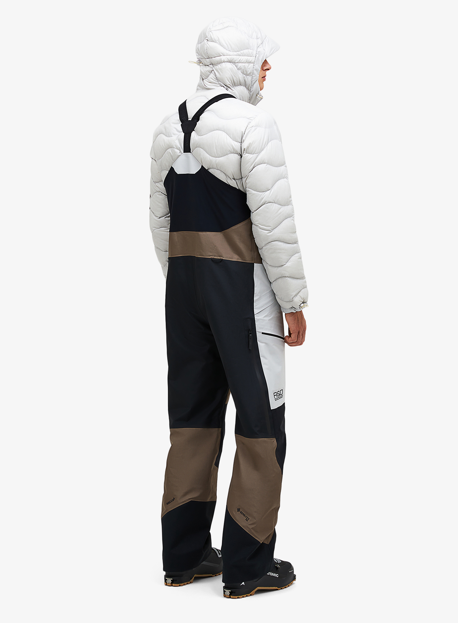 Peak Performance Vertical GORE-TEX Pro 3L Bib Pants Esőnadrág - terrain tan