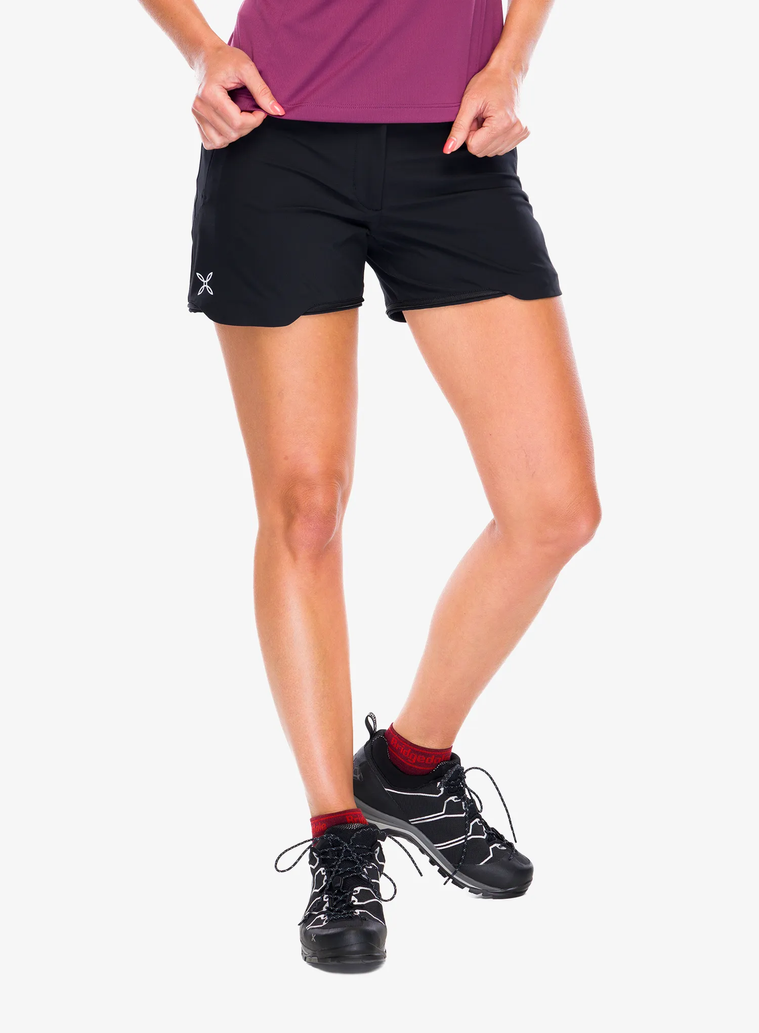 Montura Rise Zip Off Pants Női nadrág rövidíthető nadrágszárral - black
