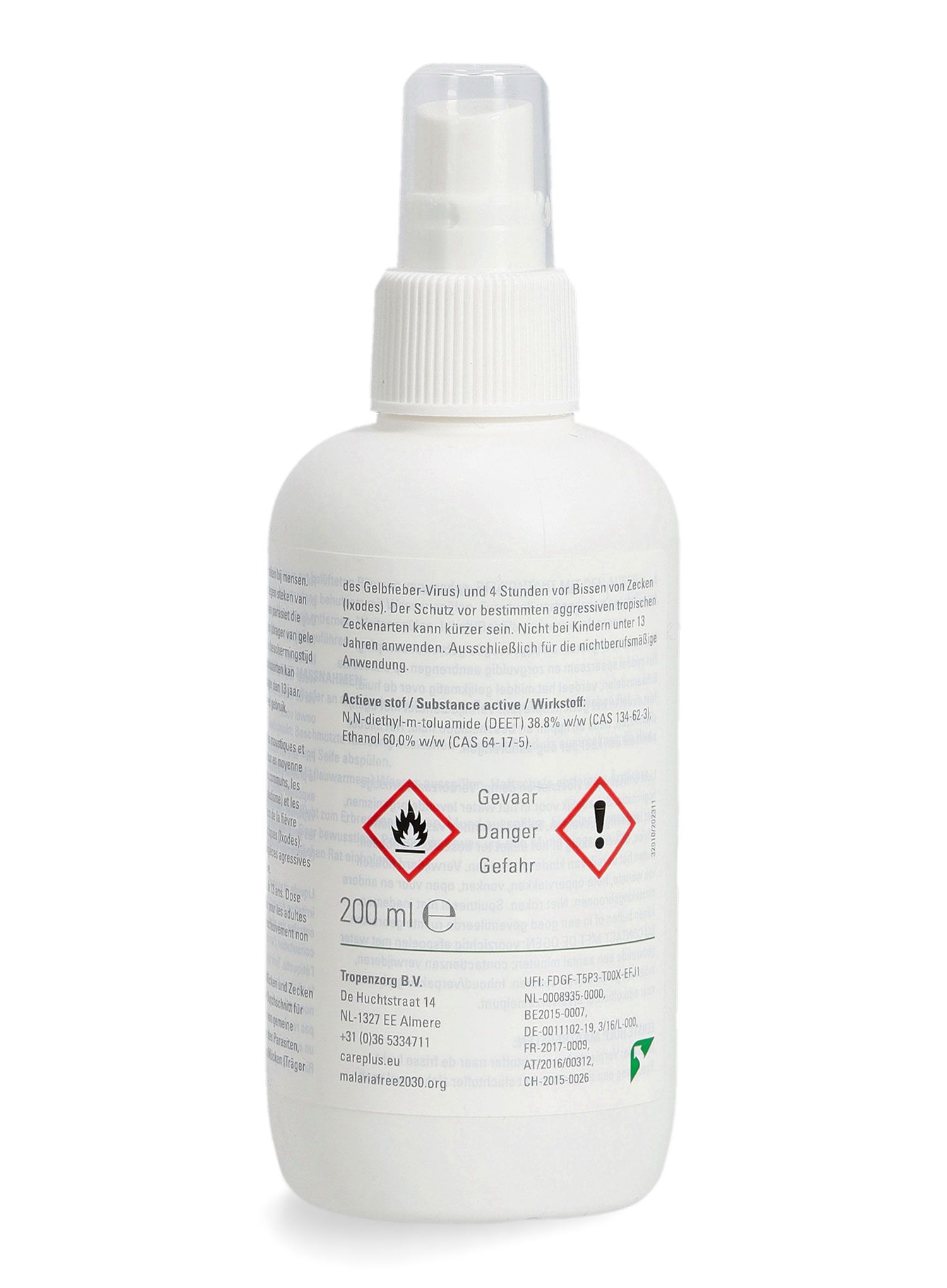 Care Plus Anti-Insect Deet Spray 40% 200ml Szúnyogriasztó