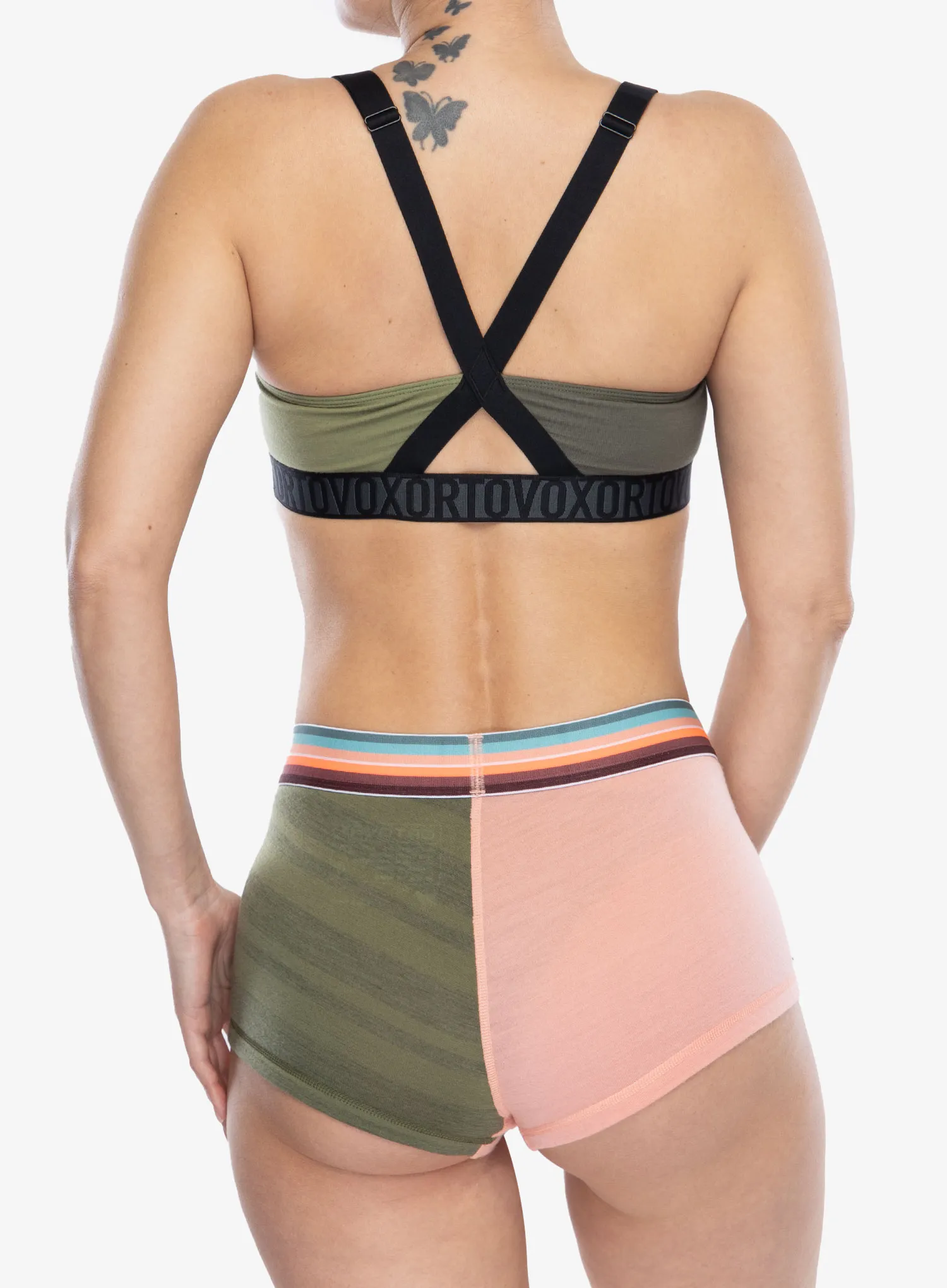 Ortovox 150 Essential Sports Top Sportmelltartó - wild herbs