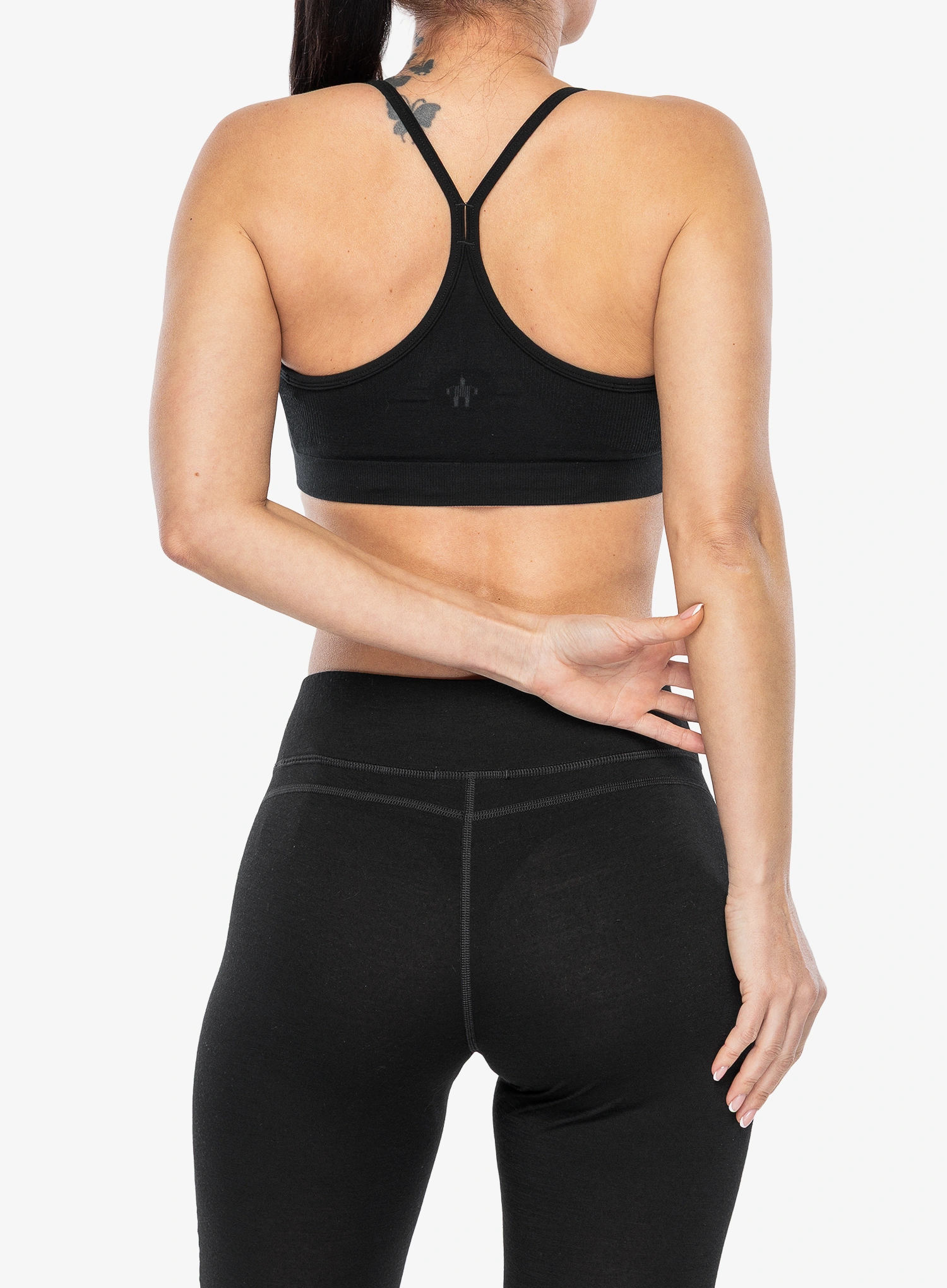 Smartwool Merino Blend Bralette Sportmelltartó - black