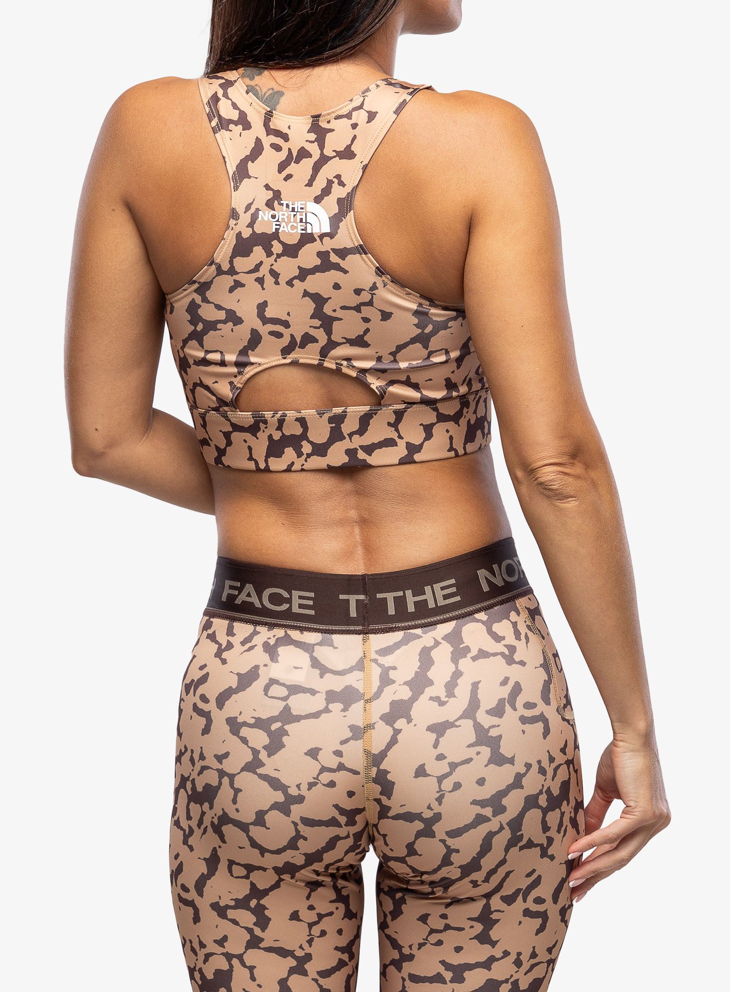 The North Face Flex Bra Sportmelltartó - almond butter