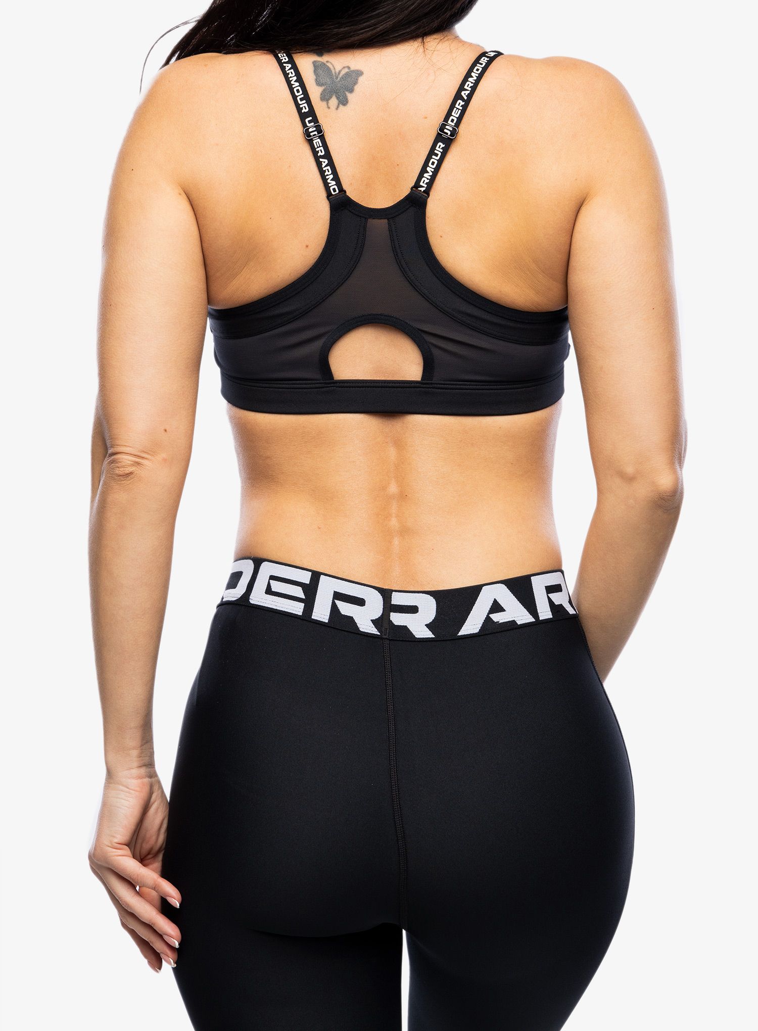 Under Armour Infinity 2.0 Low Sports Bra Sportmelltartó - black/white