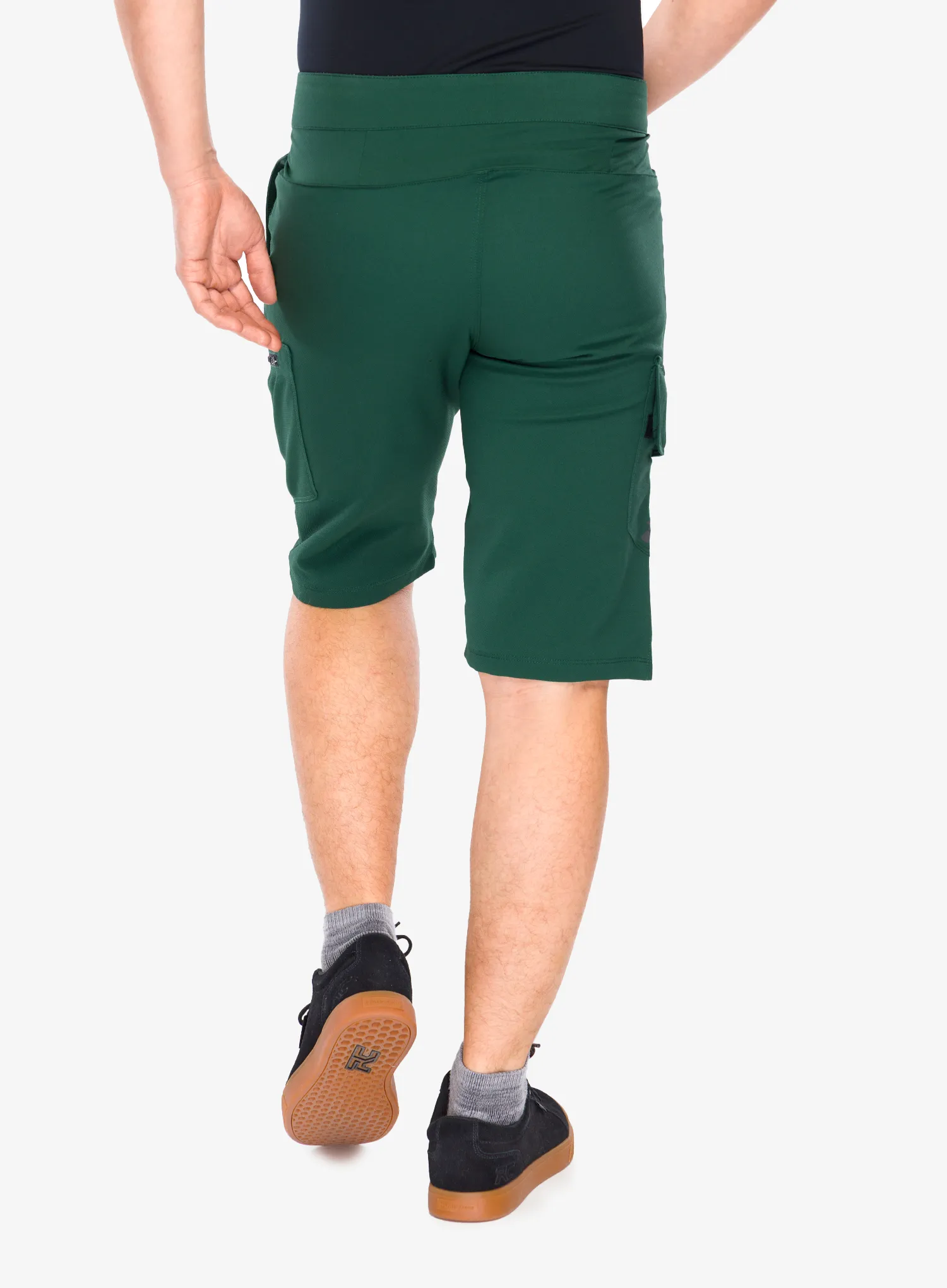 100% Ridecamp Short Biciklis rövidnadrág - forest green