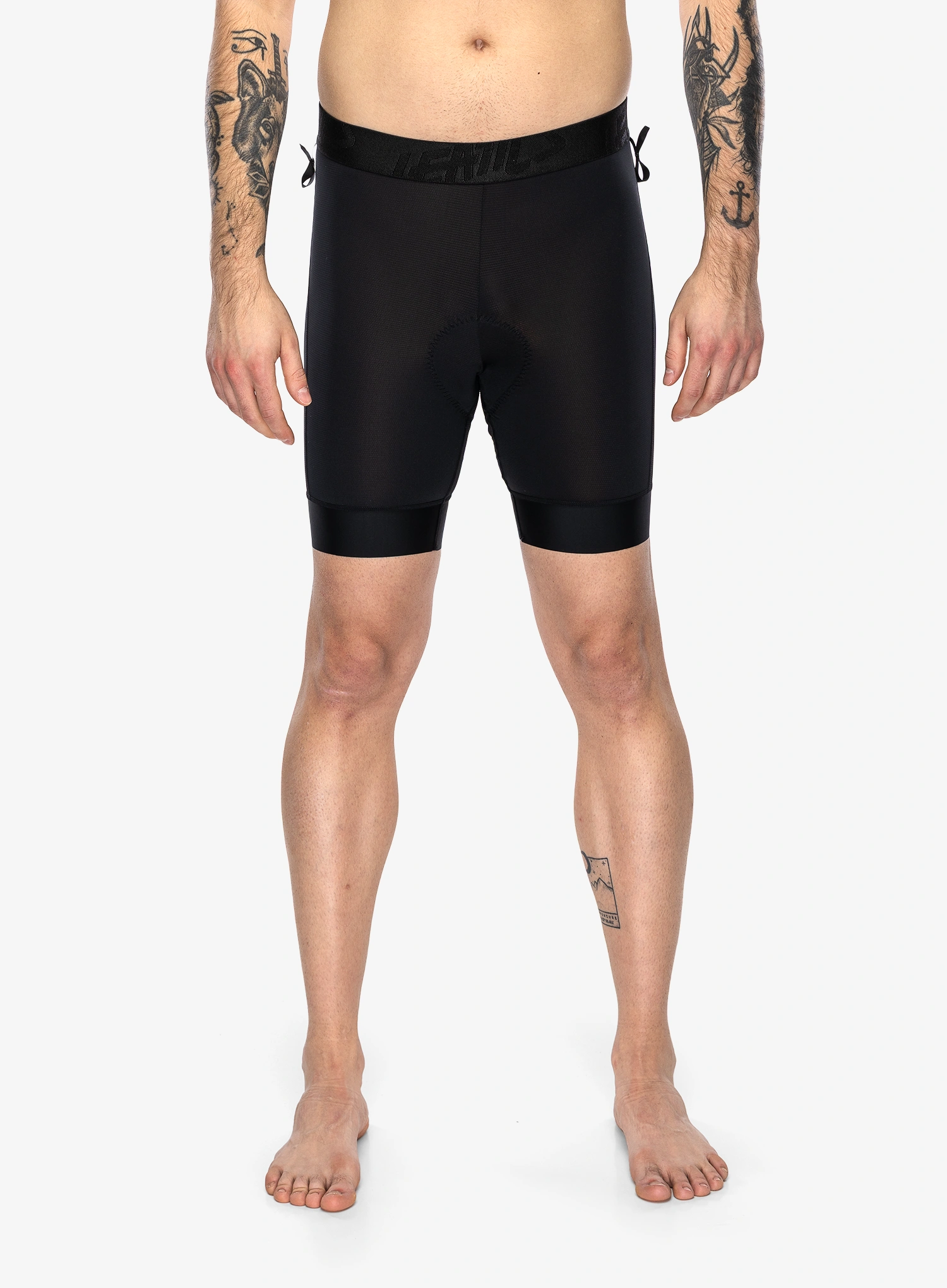 Leatt MTB 3.0 Trail Shorts Padded Biciklis rövidnadrág - ghost black