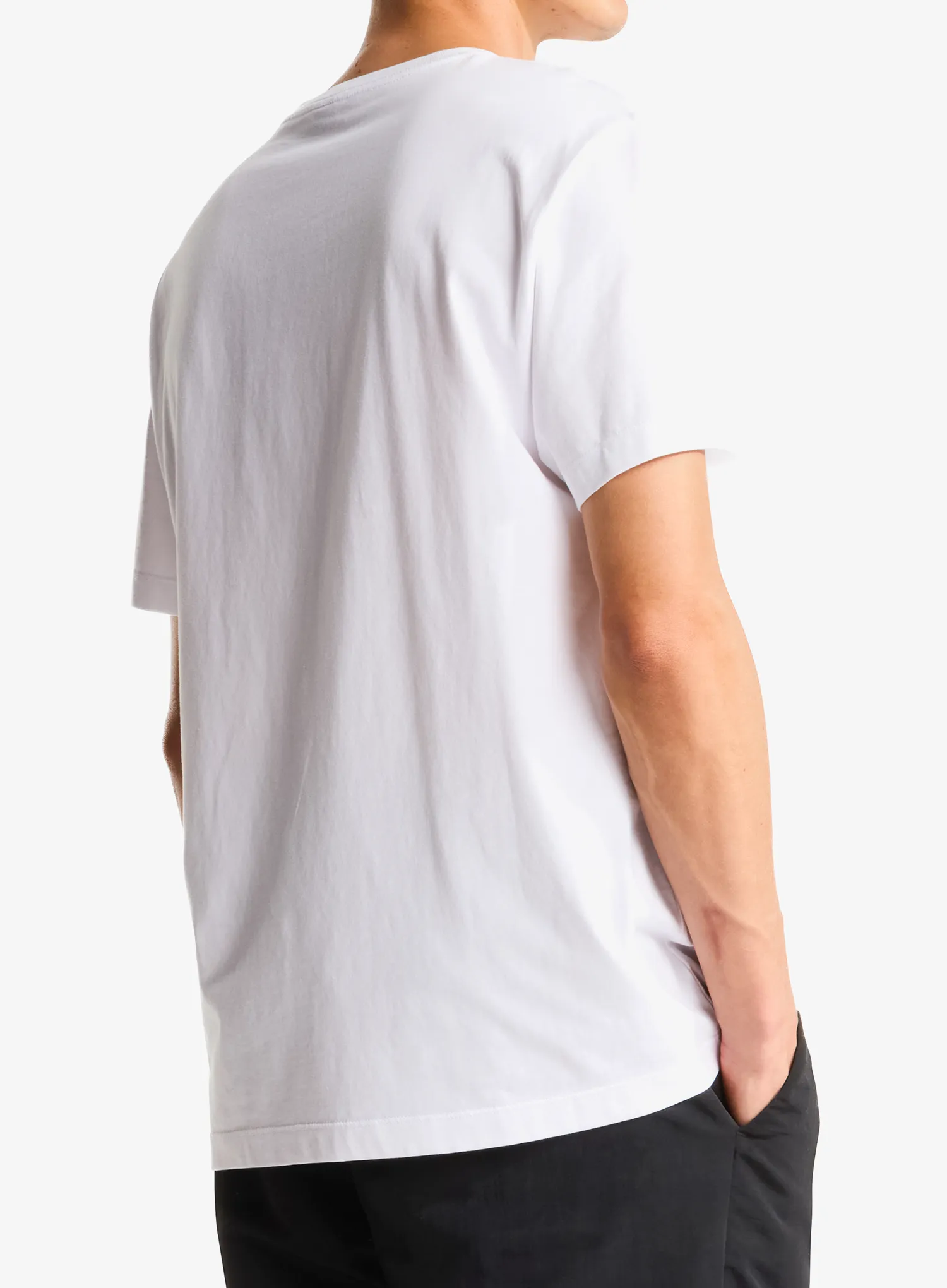 The North Face Essential Center Logo Relaxed SS Pamutpóló - tnf white