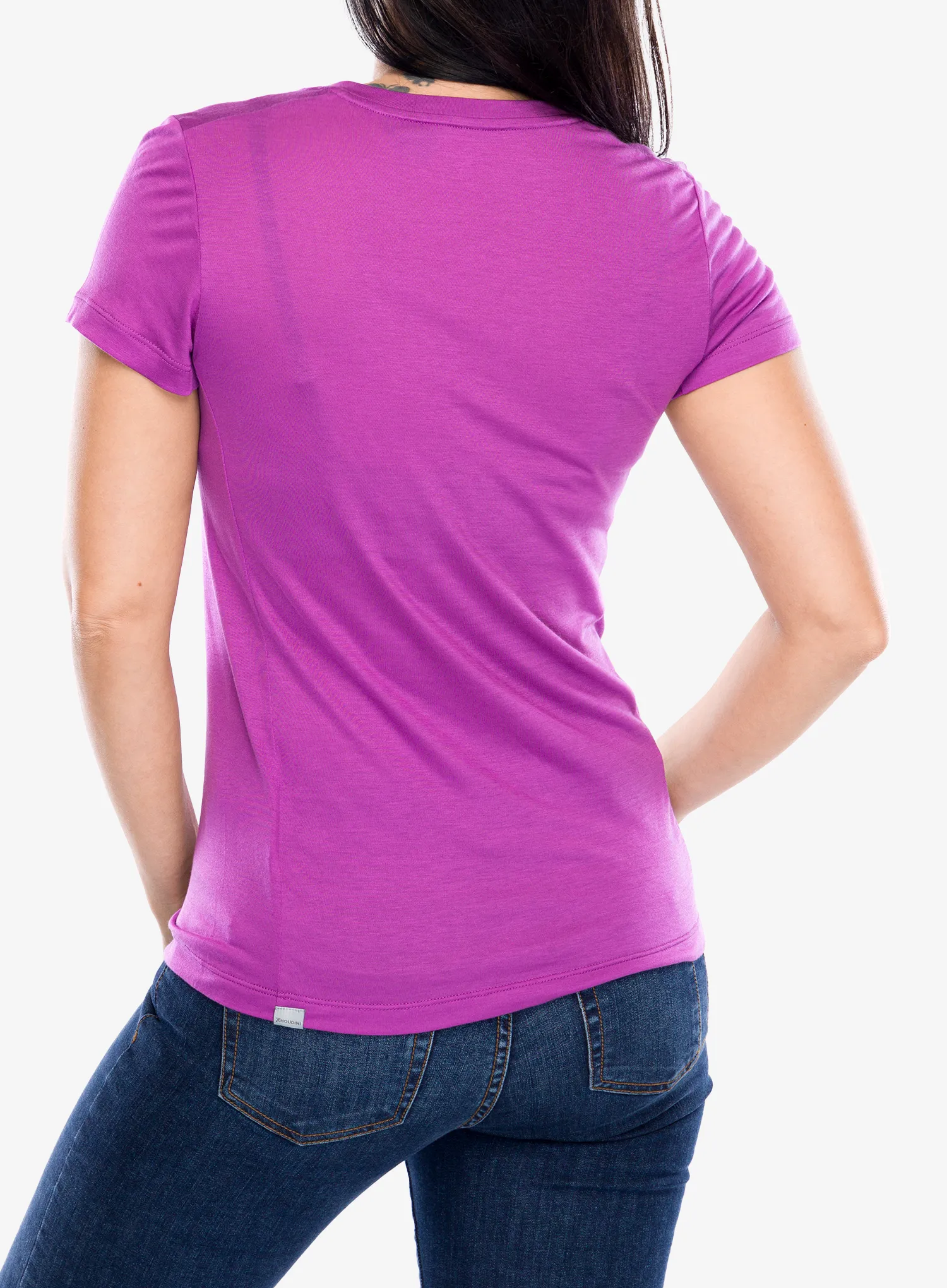 Houdini Tree Tee Női rövid ujjú póló - purple up