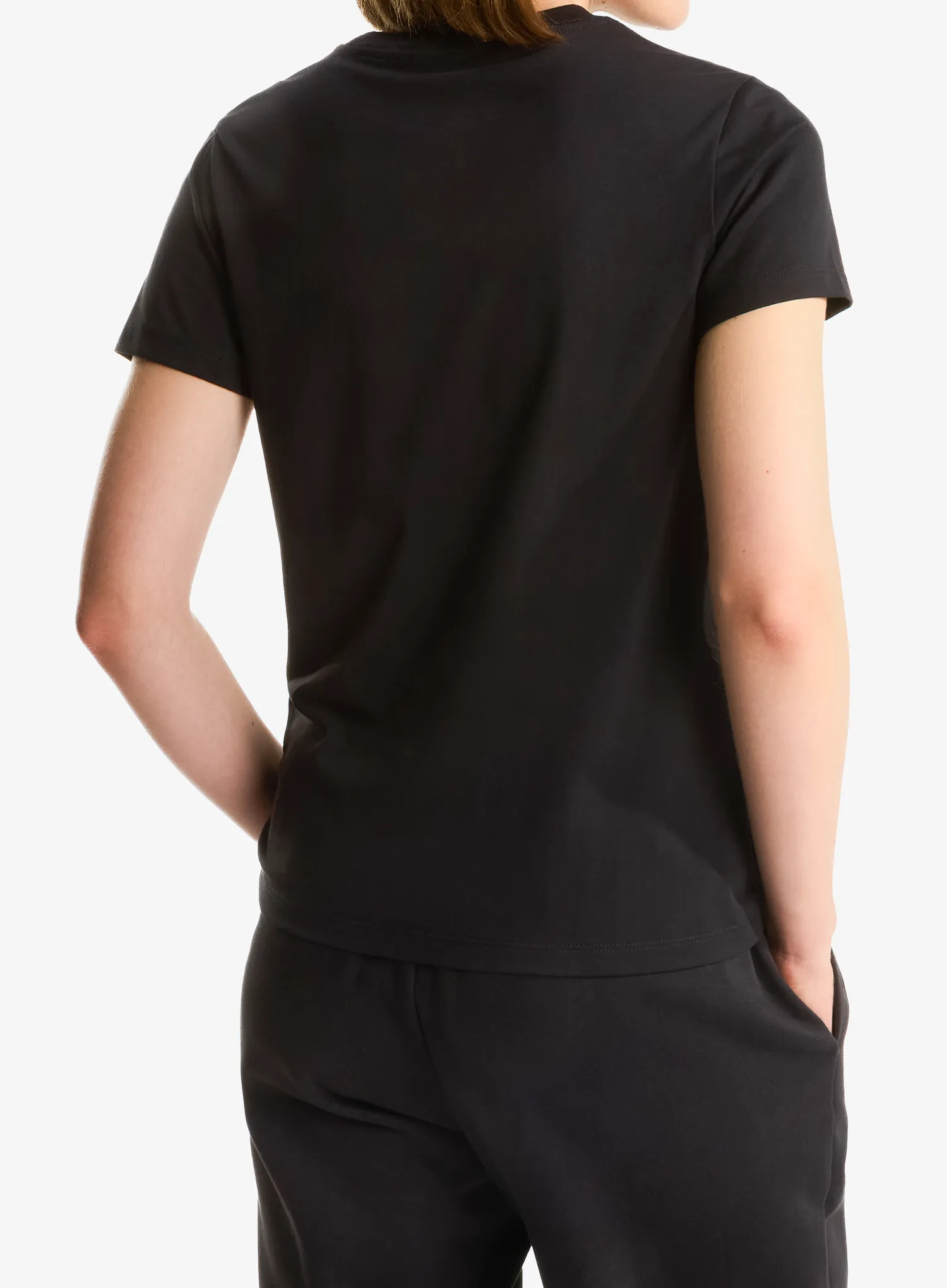 The North Face Evolution Simple Dome Slim Short Sleeve Női rövid ujjú póló - tnf black