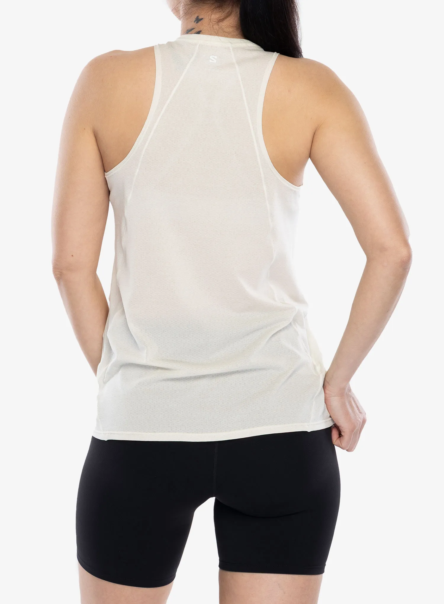 Salomon Shakeout Air Tank Női trikó - icicle