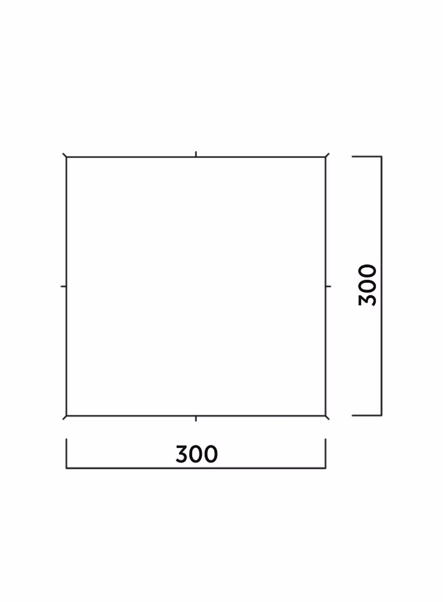Easy Camp Norddal Tarp 3x3 m Ponyva