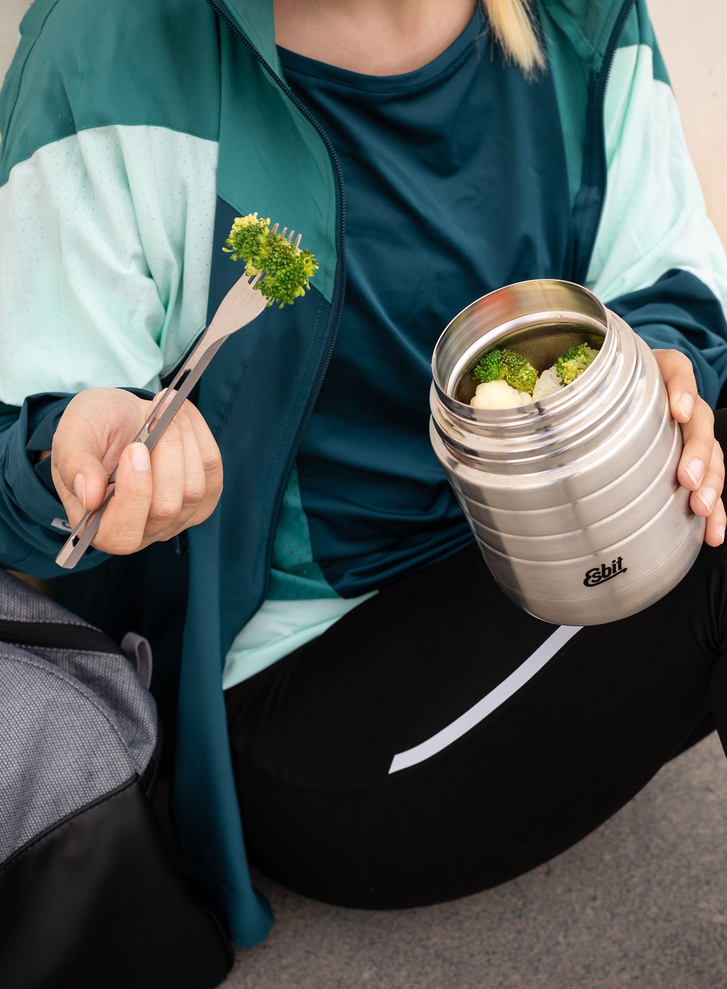 Esbit Food Jug Majoris 0,8L Ételhordó Termosz - steel