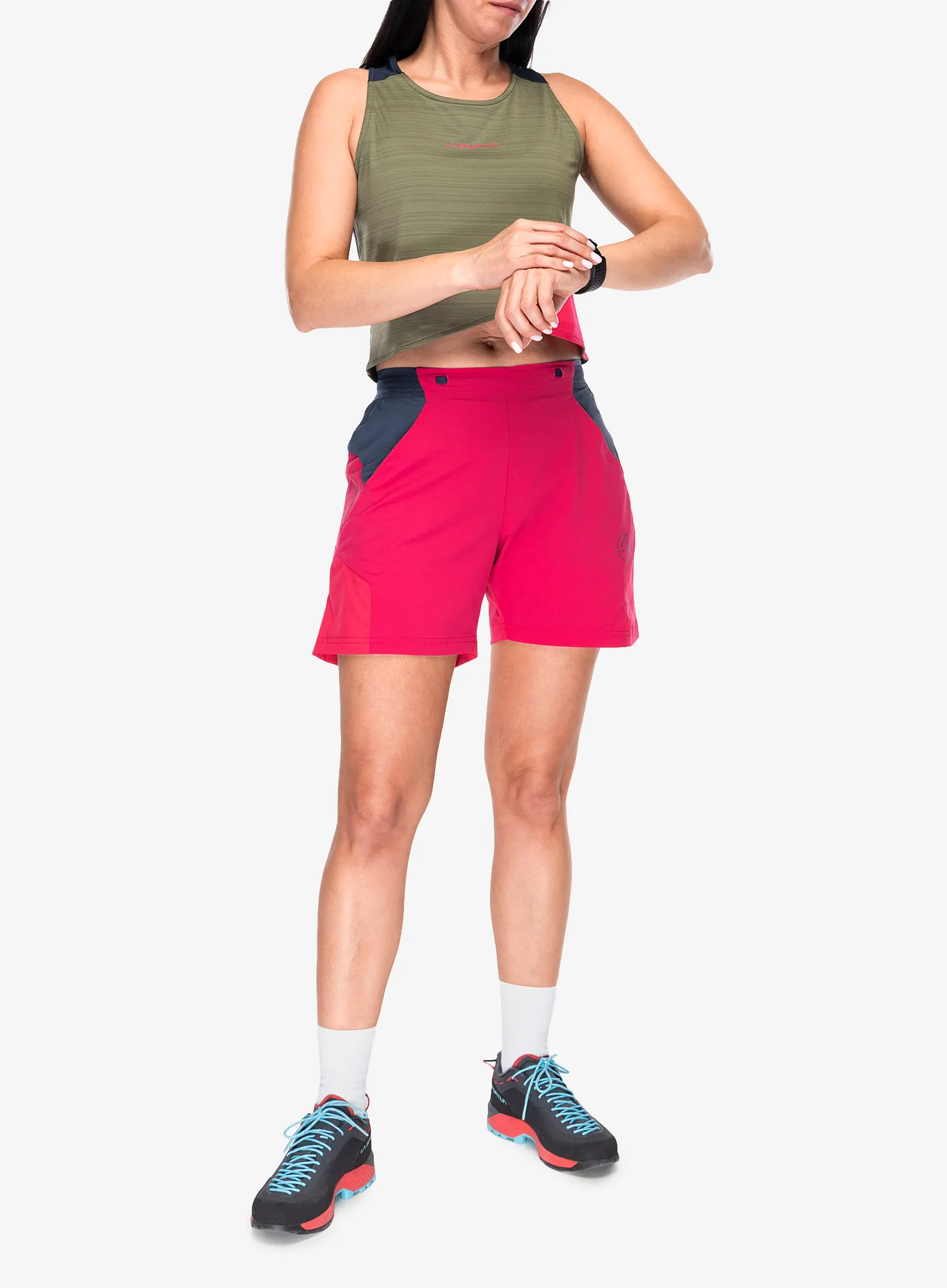 La Sportiva Sunfire Tank Női top - cypress/night sky