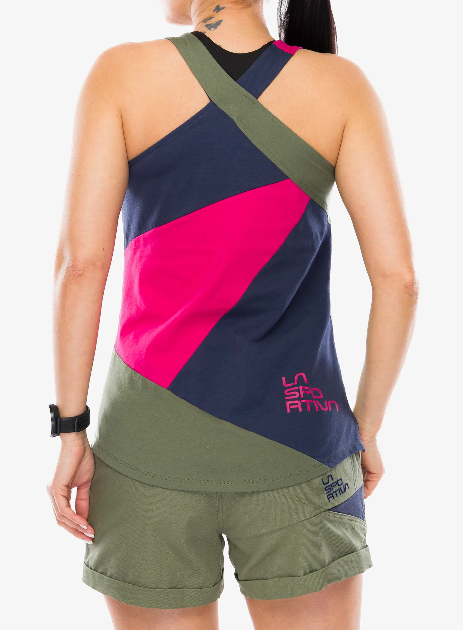 La Sportiva Twist Tank Női top - cypress/night sky