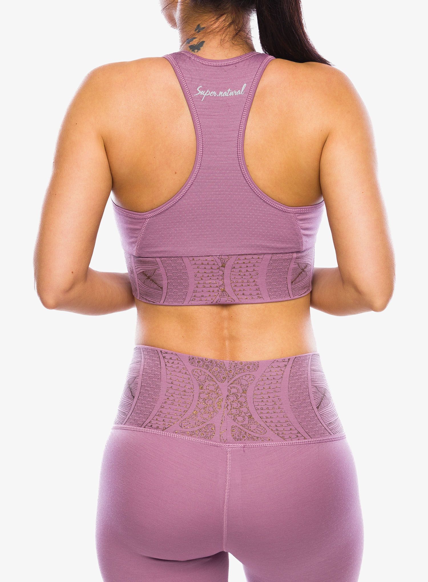 Super.natural Arabesque Lf Top Női top - orchid/copper