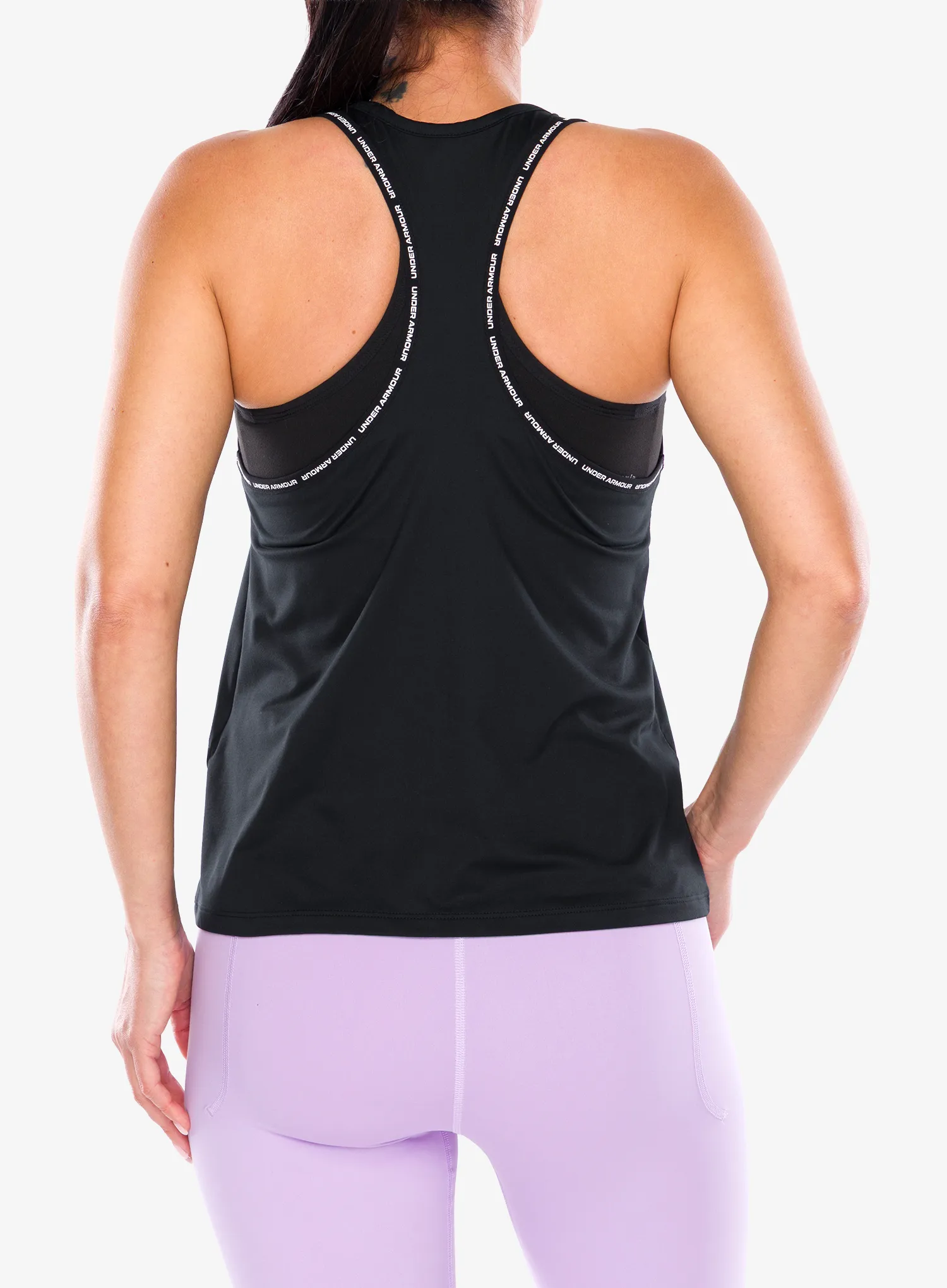 Under Armour Tech Knockout Tank Női top - black/white