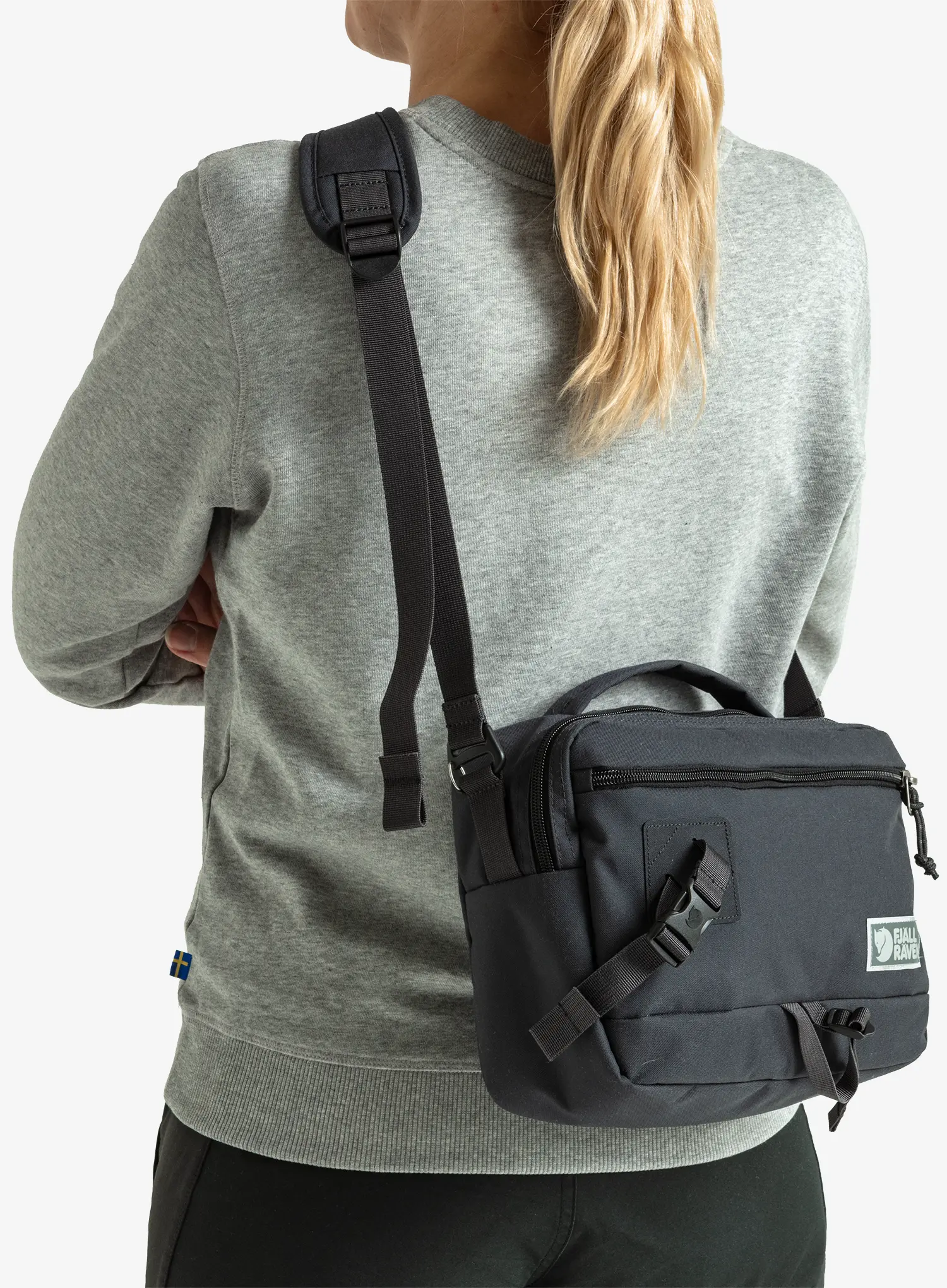 Fjallraven Vardag Shoulder Bag 6 Városi táska - coal black