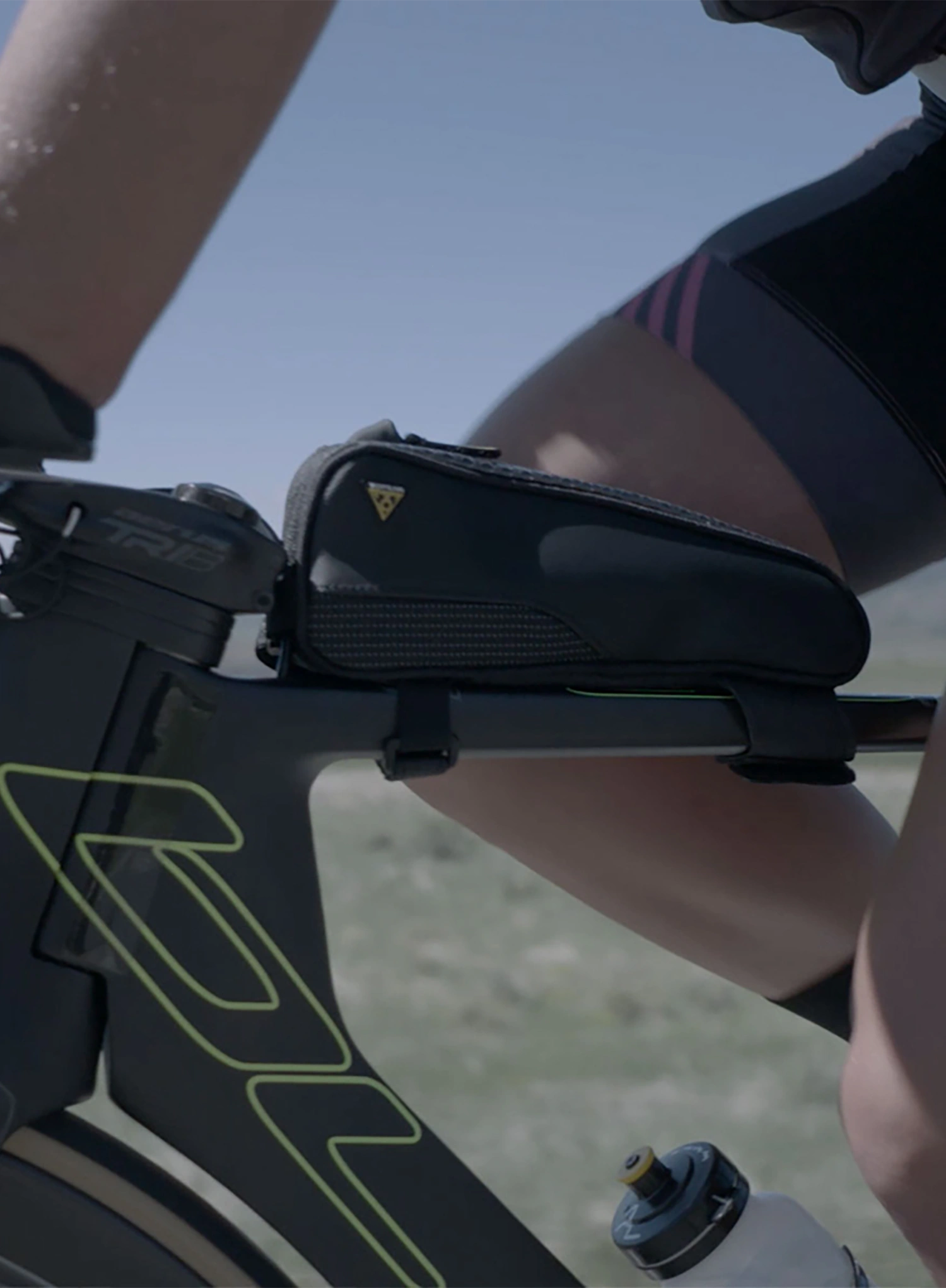 Topeak FastFuel Tribag Kerékpár táska vázra - black