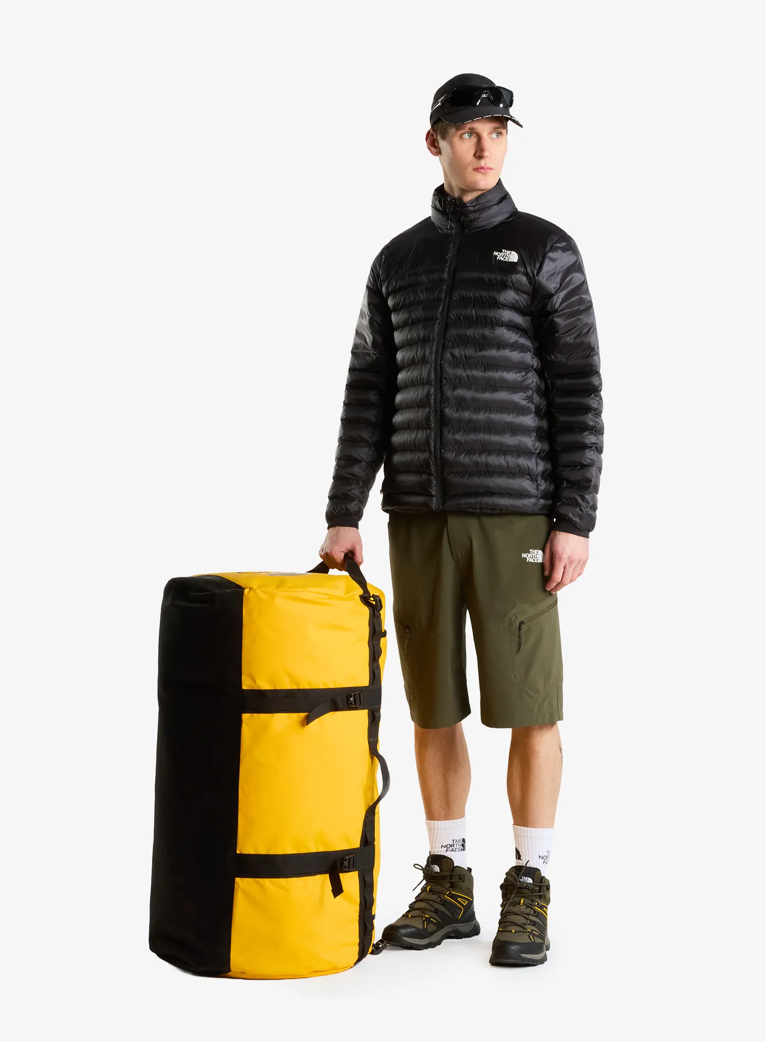 The North Face Base Camp Duffel XXL Utazótáska - summit gold/tnf black